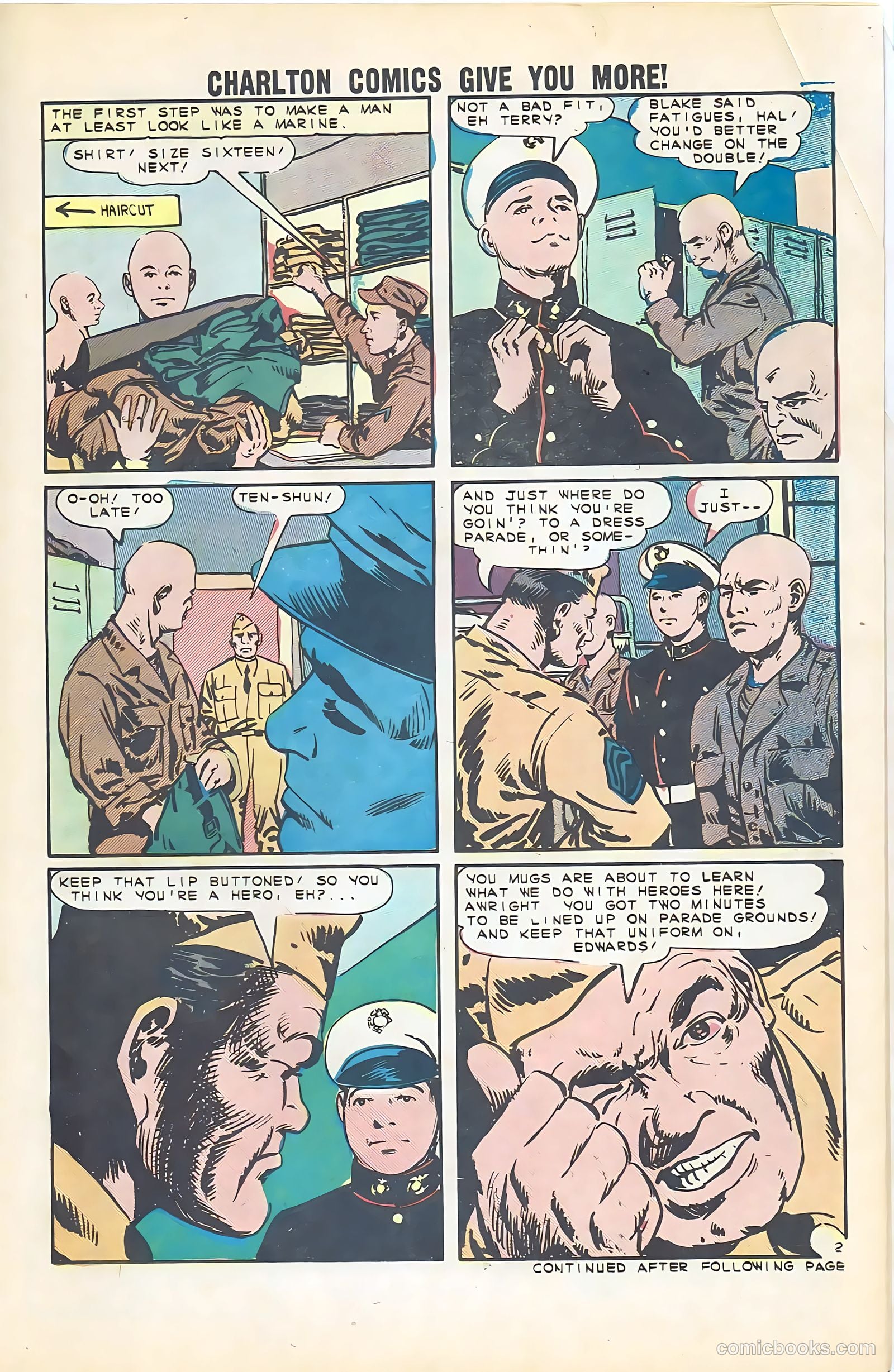 Marines Attack #1 (1964) — page 21 of 36