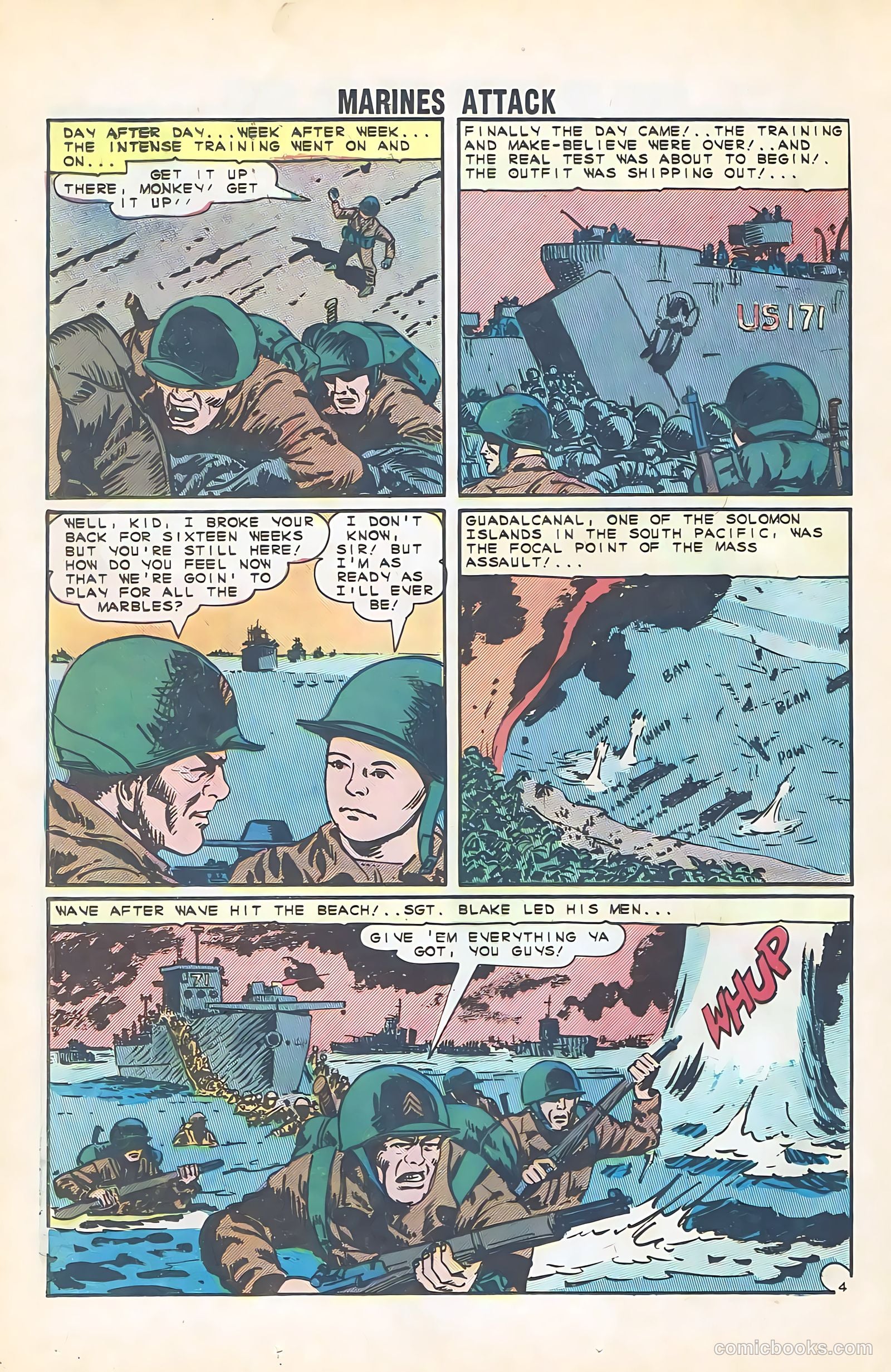Marines Attack #1 (1964) — page 24 of 36