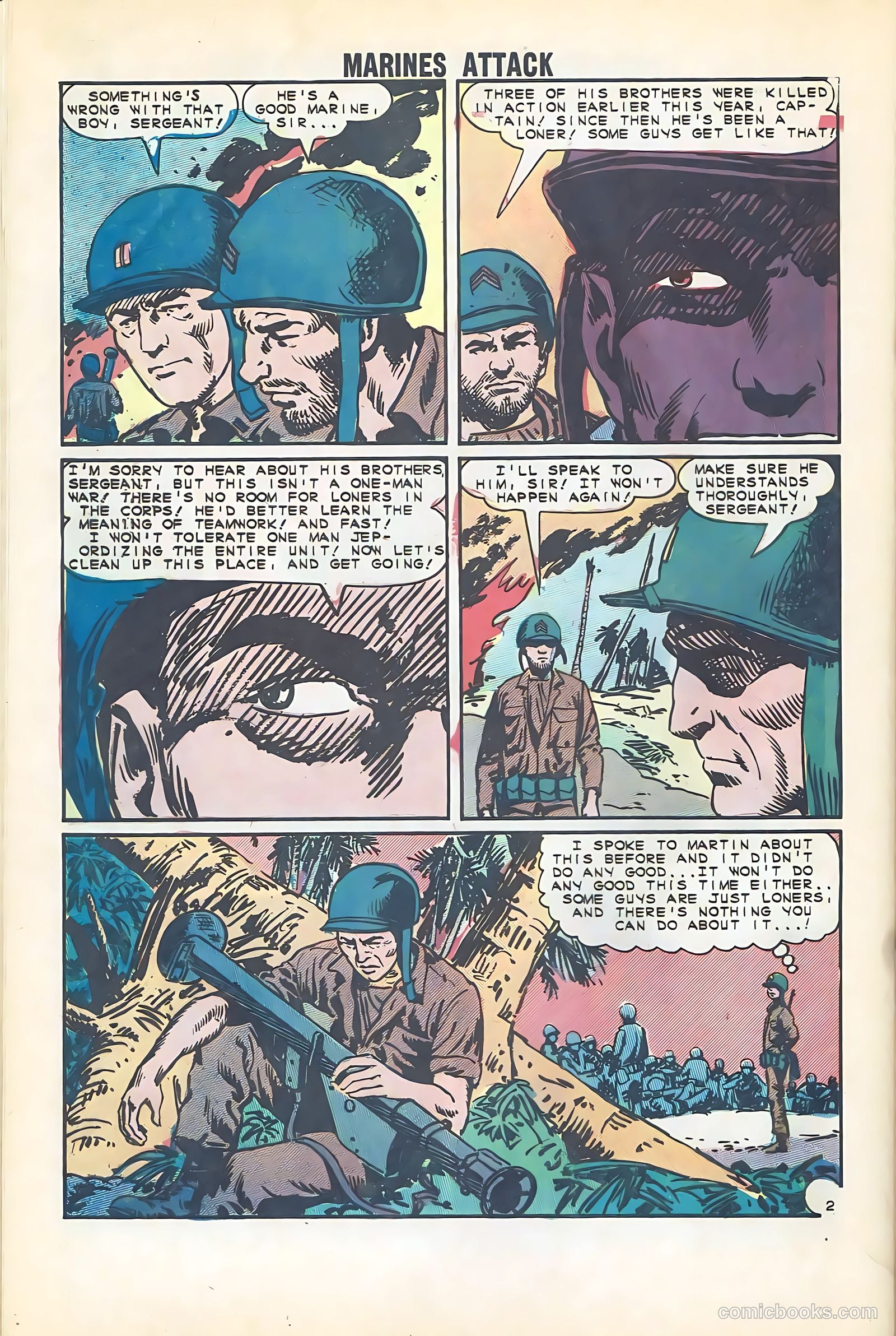Marines Attack #1 (1964) — page 28 of 36