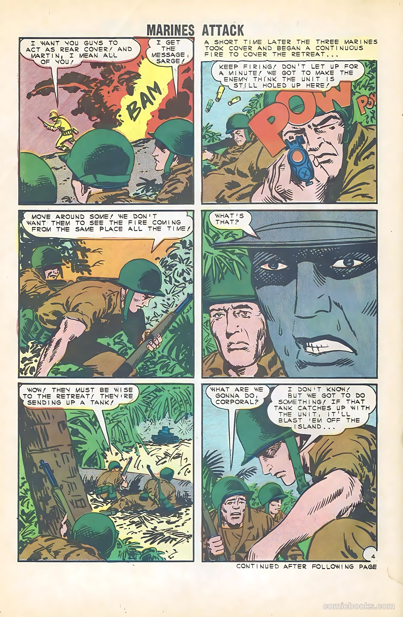 Marines Attack #1 (1964) — page 30 of 36