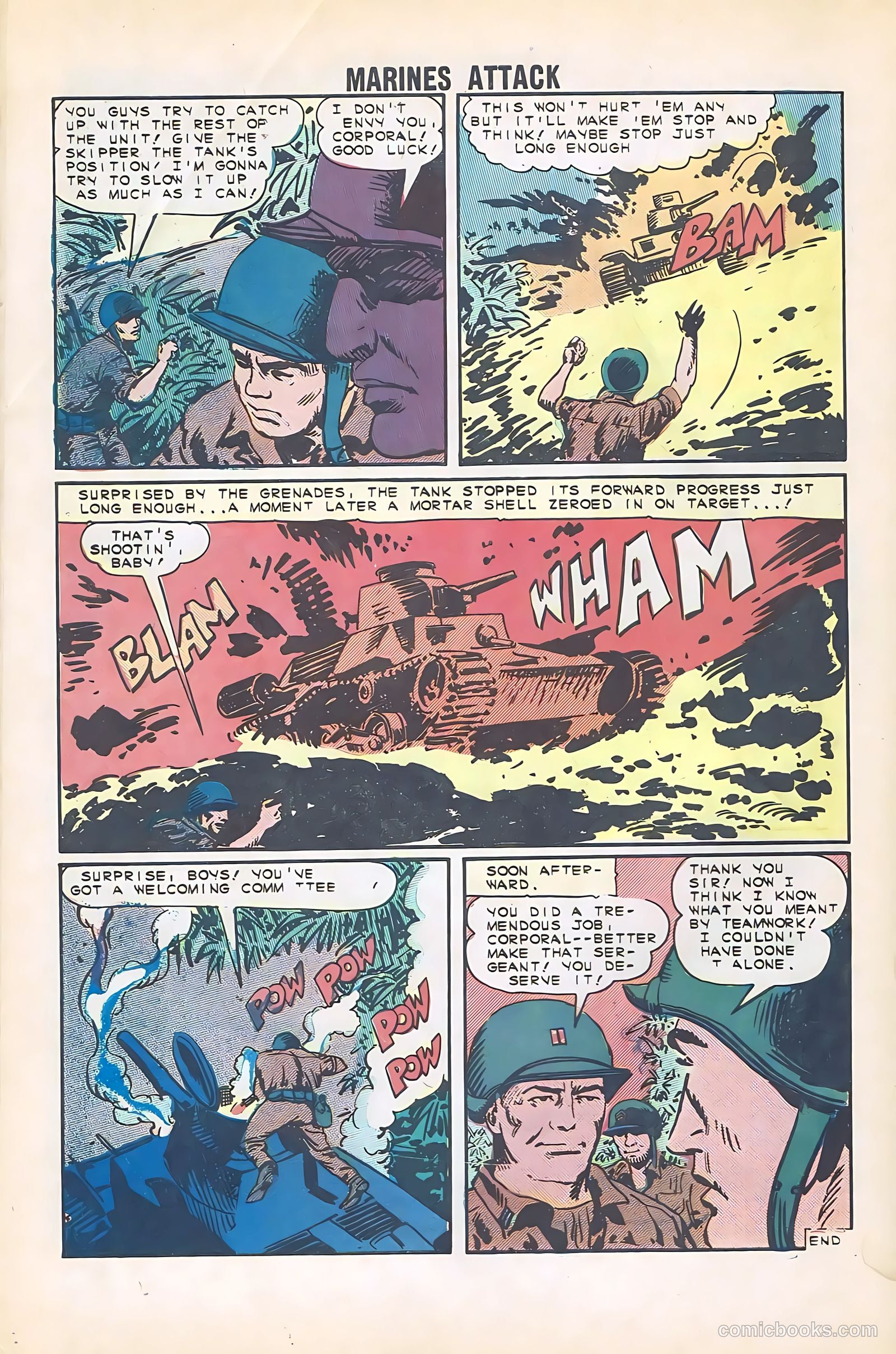 Marines Attack #1 (1964) — page 32 of 36