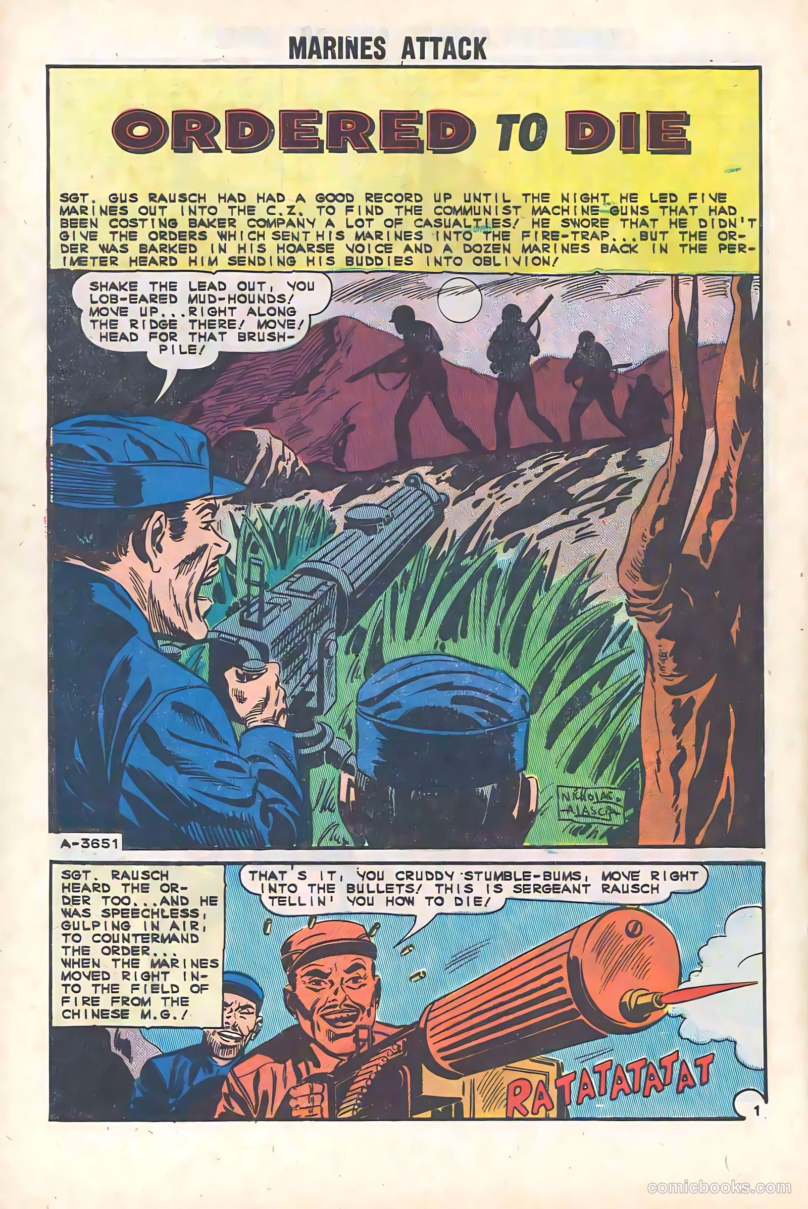 Marines Attack #2 (1964) — page 28 of 36