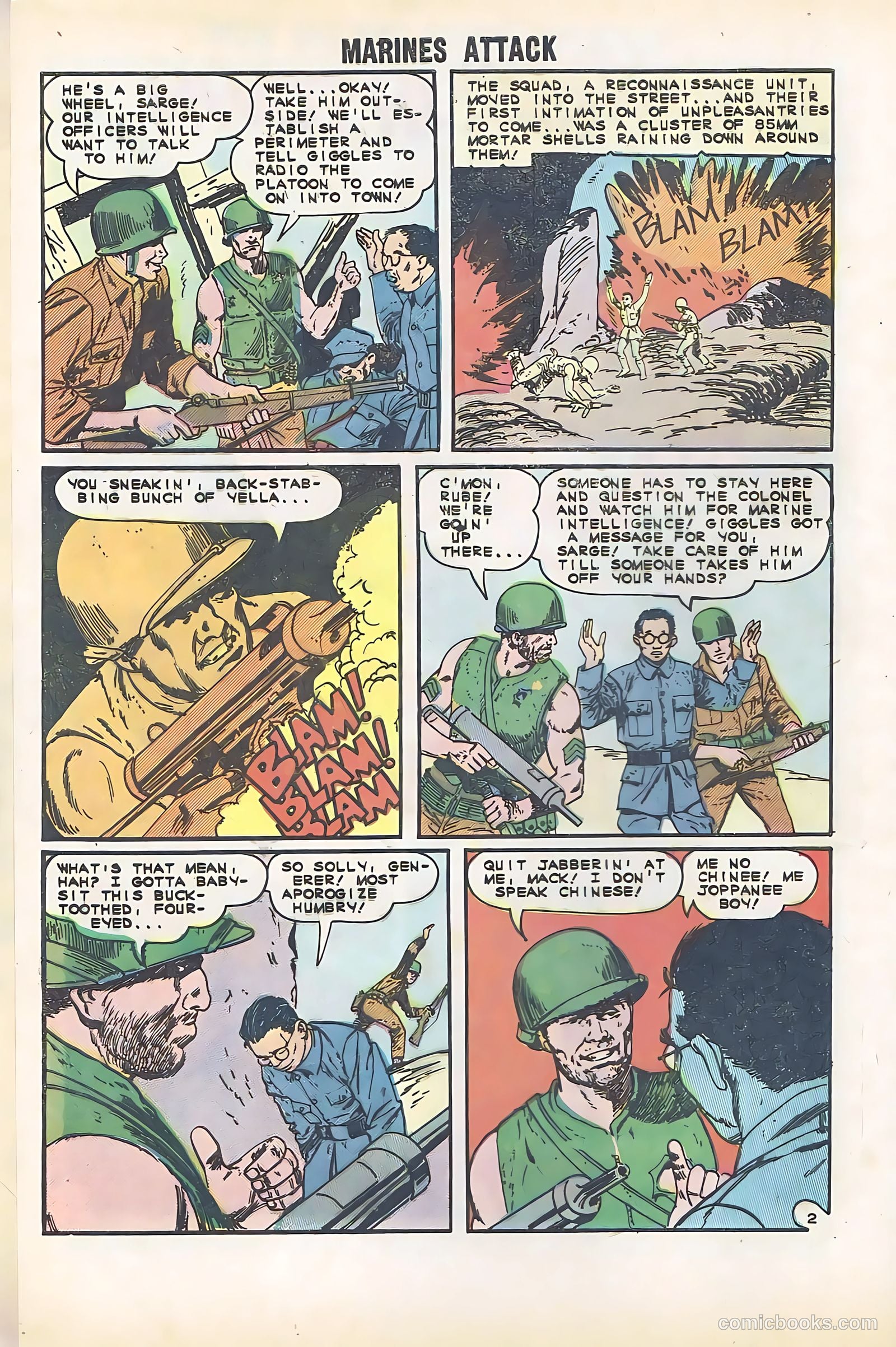 Marines Attack #4 (1965) — page 4 of 36