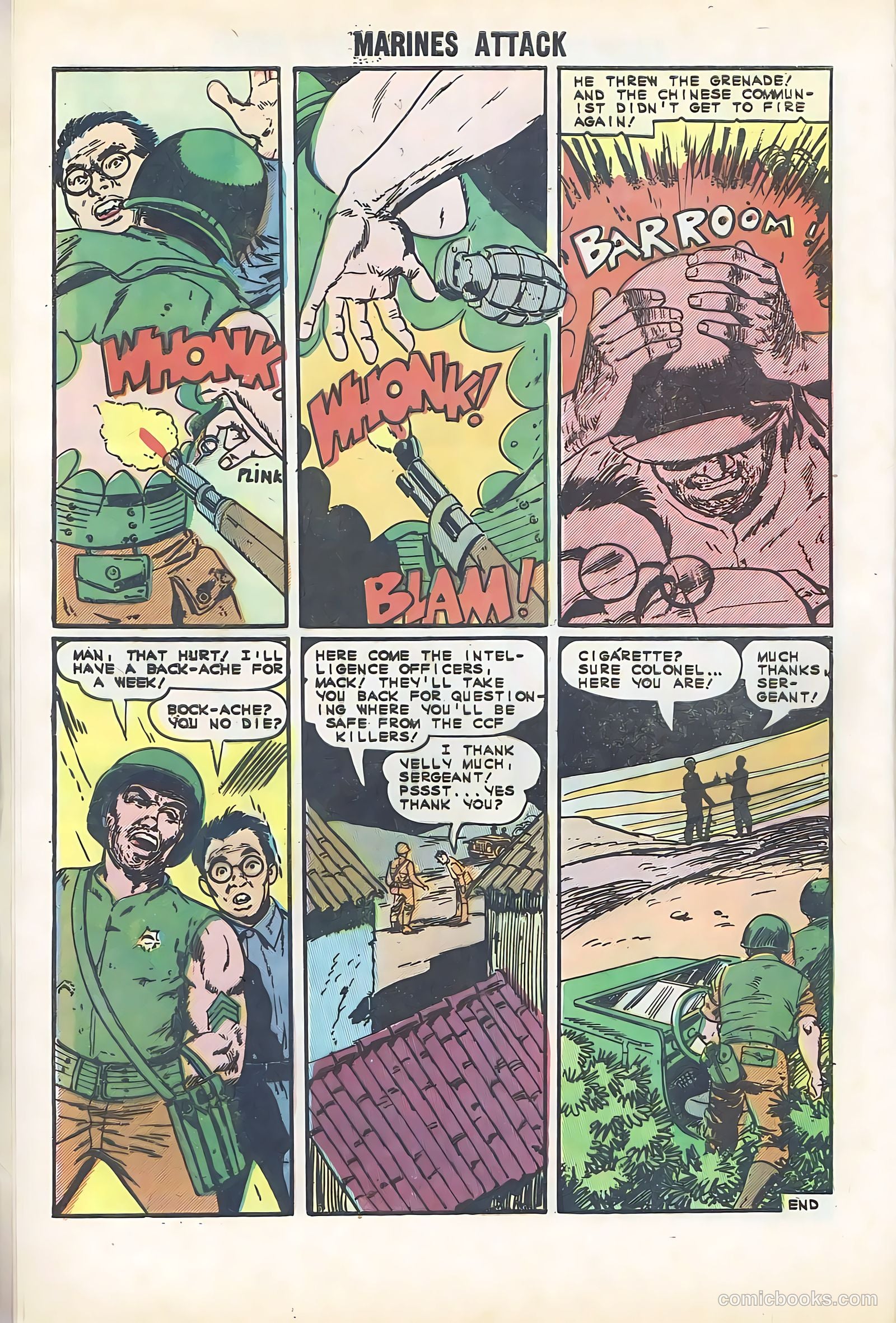 Marines Attack #4 (1965) — page 8 of 36