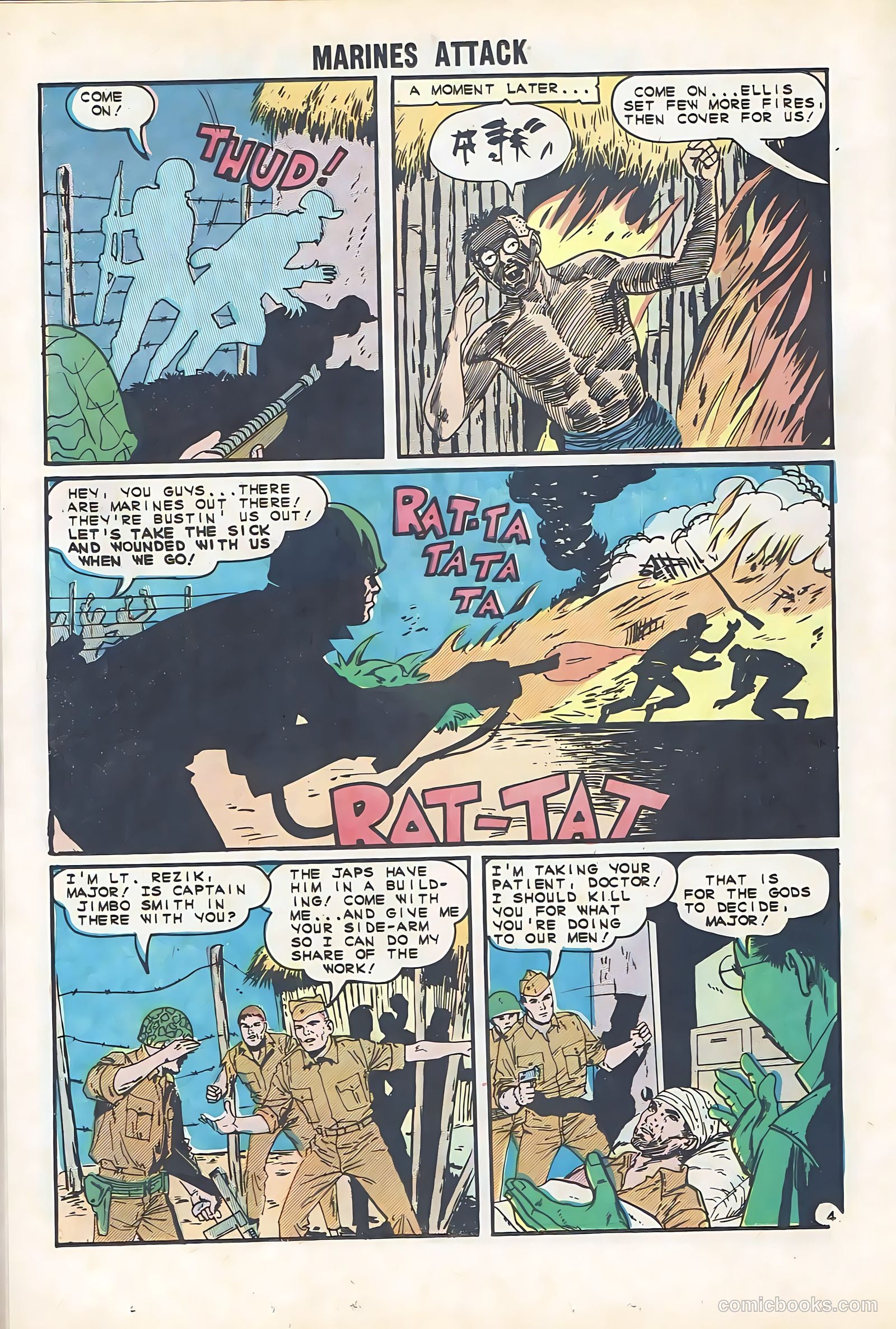 Marines Attack #4 (1965) — page 18 of 36