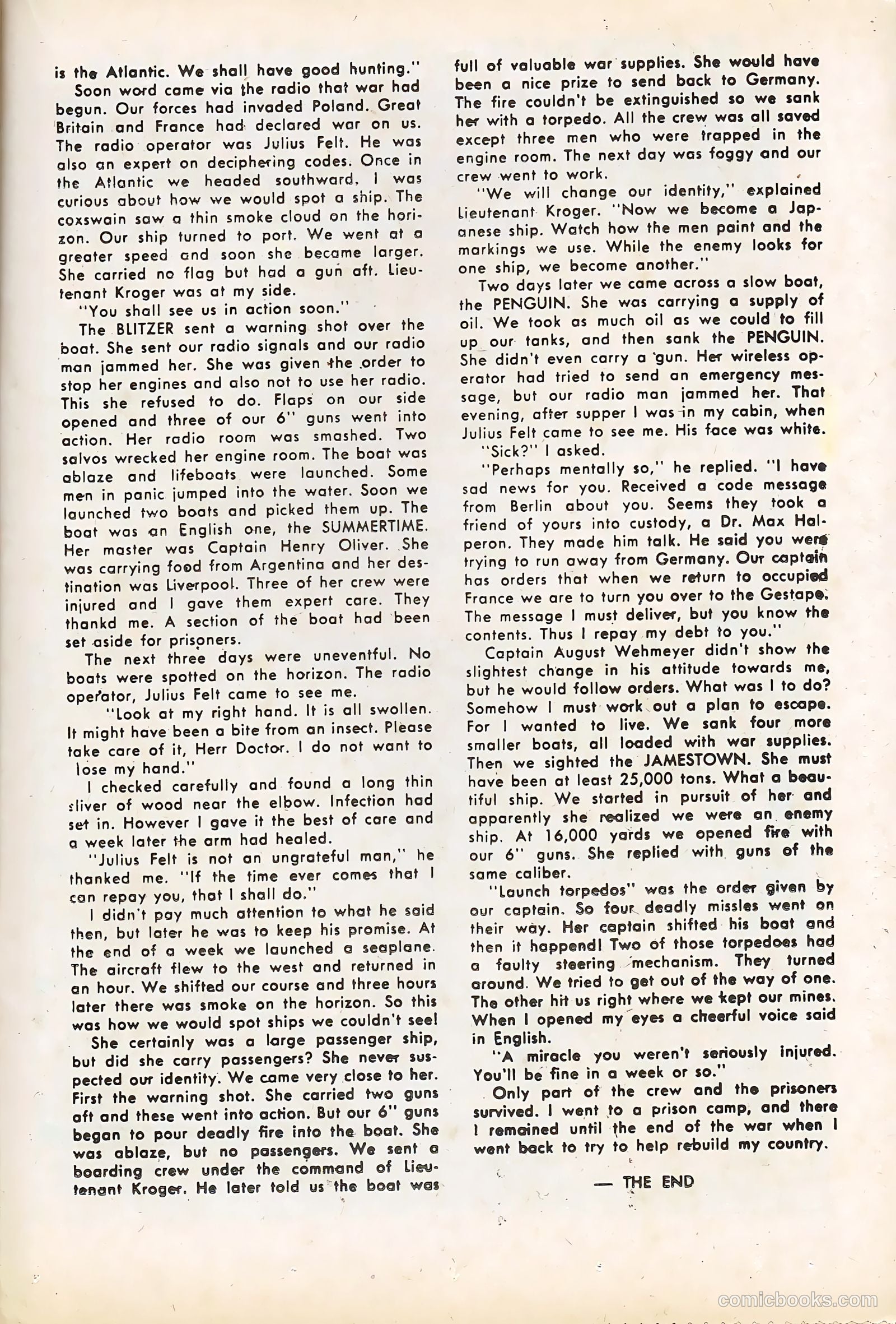 Marines Attack #4 (1965) — page 21 of 36