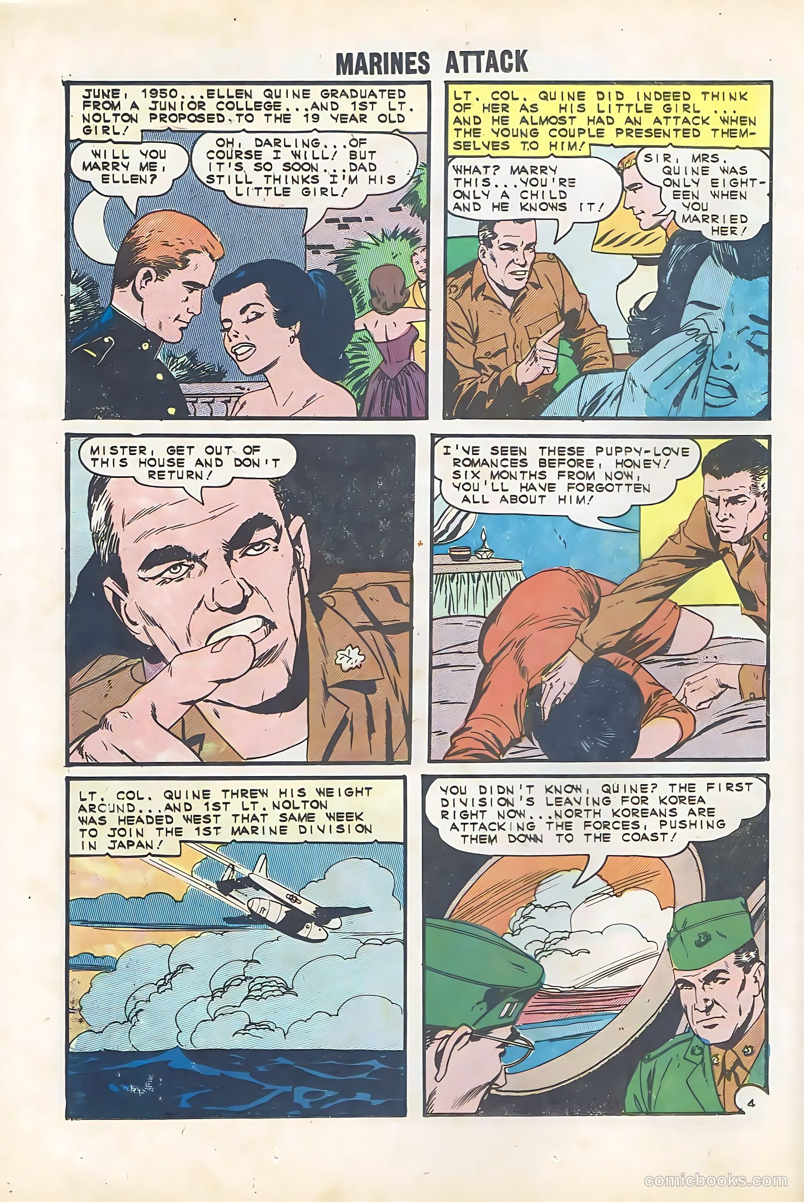 Marines Attack #4 (1965) — page 26 of 36