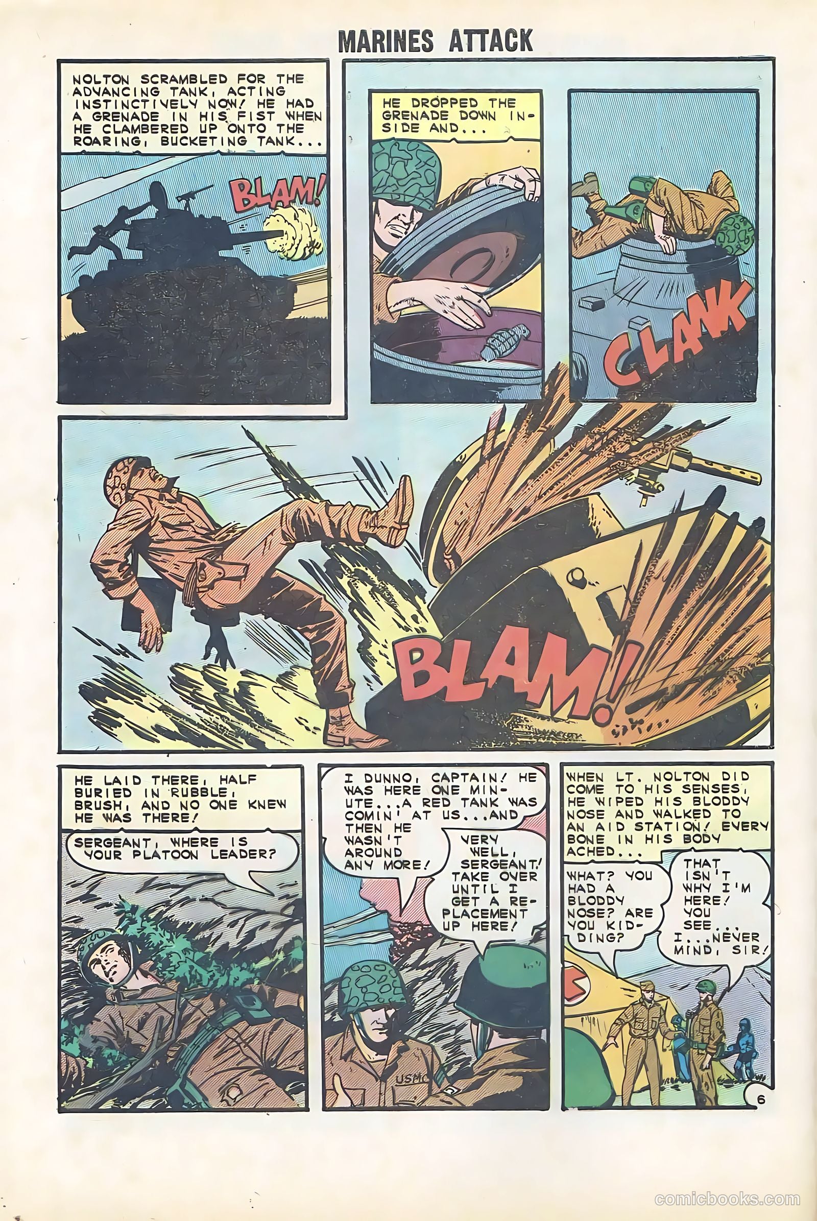 Marines Attack #4 (1965) — page 28 of 36