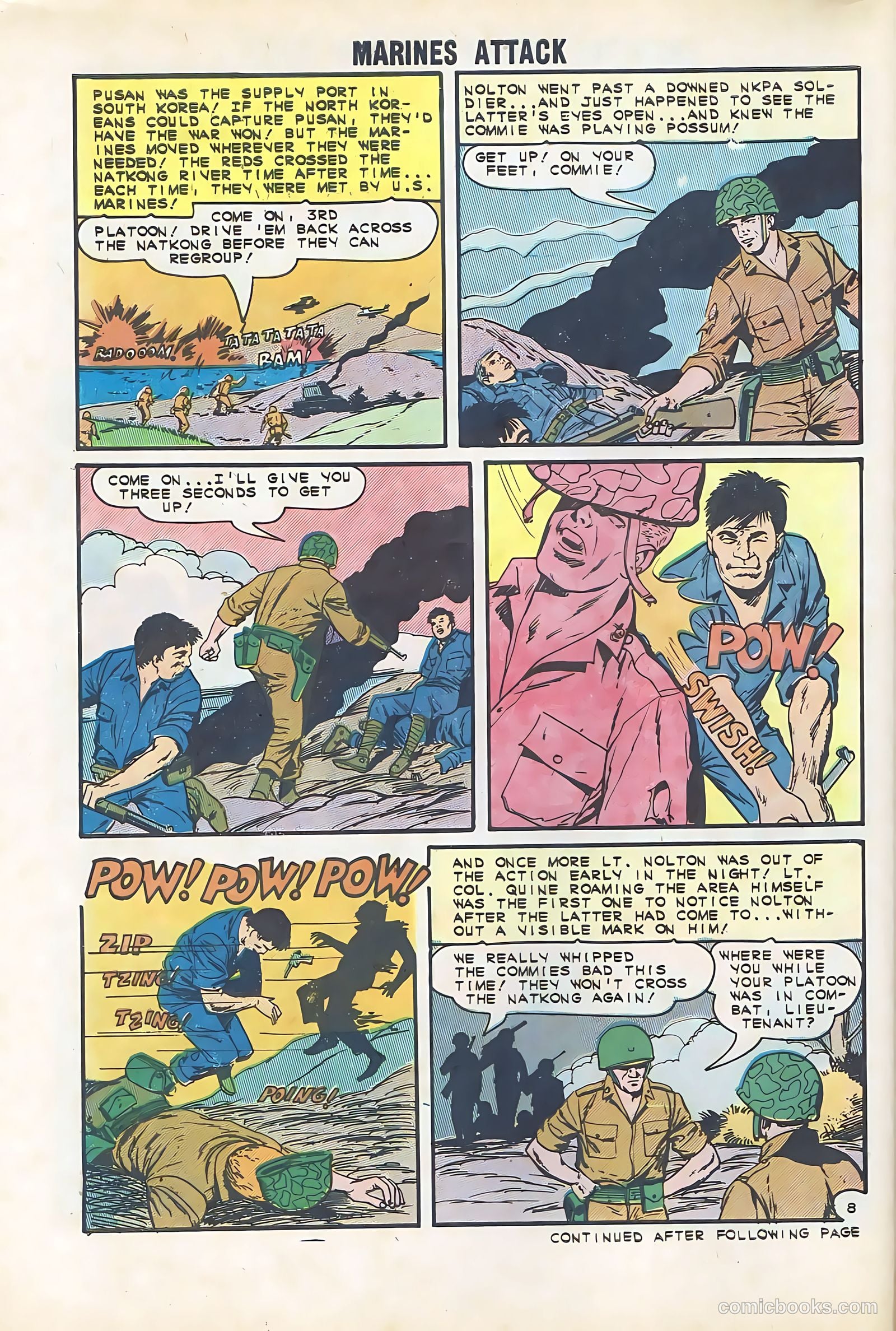 Marines Attack #4 (1965) — page 30 of 36