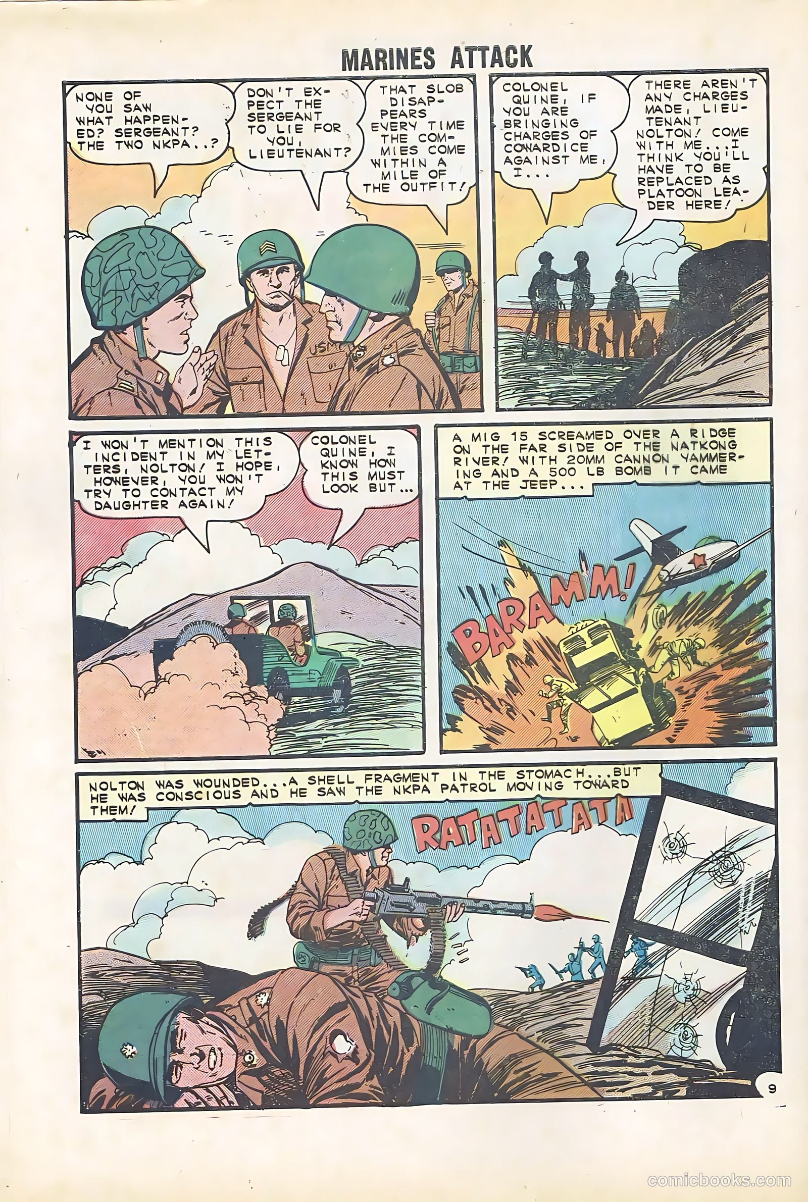 Marines Attack #4 (1965) — page 32 of 36