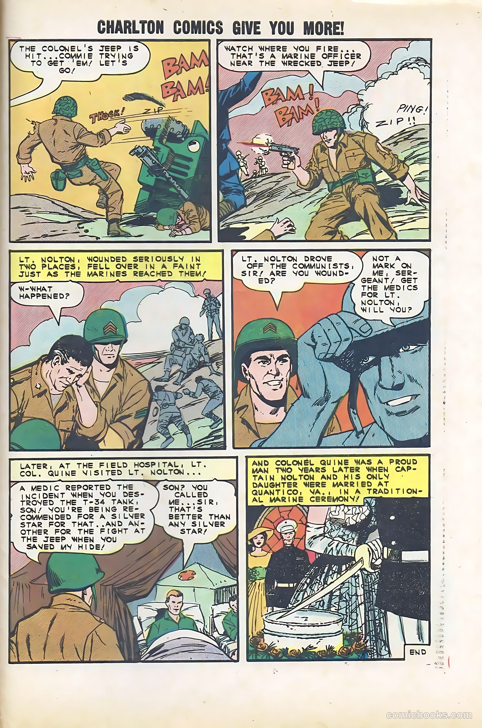 Marines Attack #4 (1965) — page 33 of 36