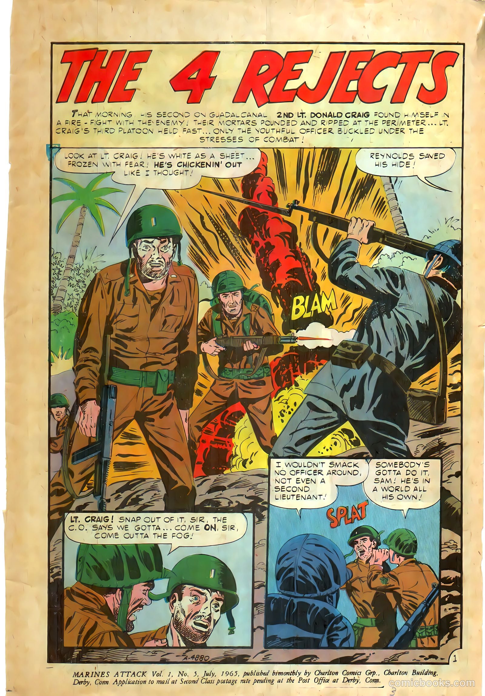 Marines Attack #5 (1965) — page 3 of 36