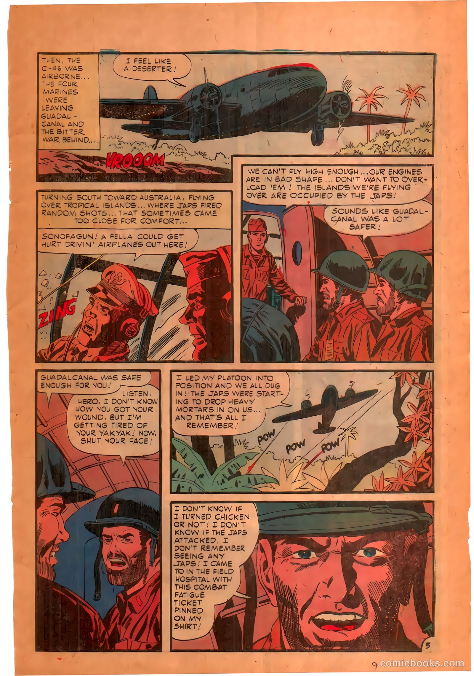 Marines Attack #5 (1965) — page 9 of 36