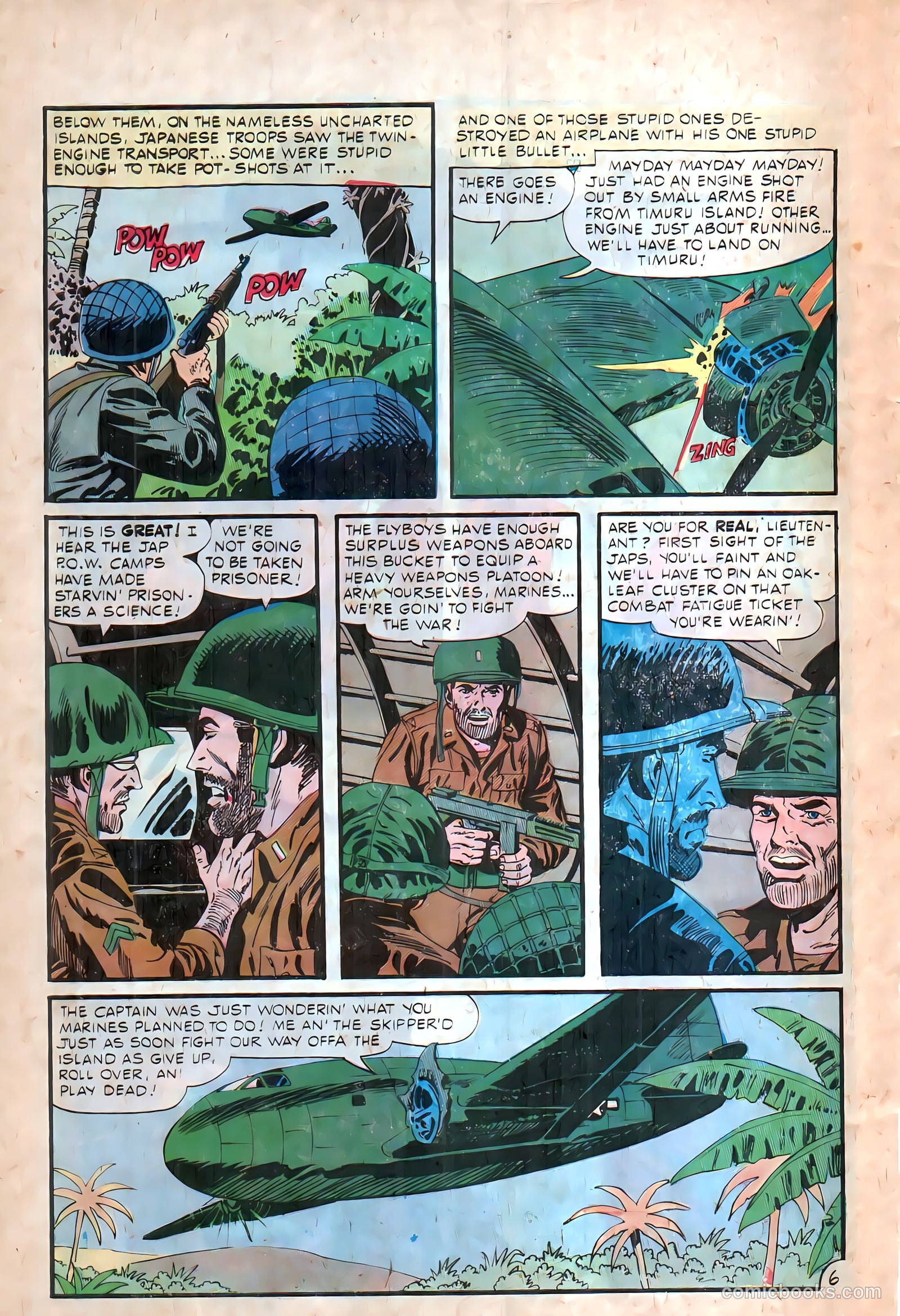 Marines Attack #5 (1965) — page 10 of 36
