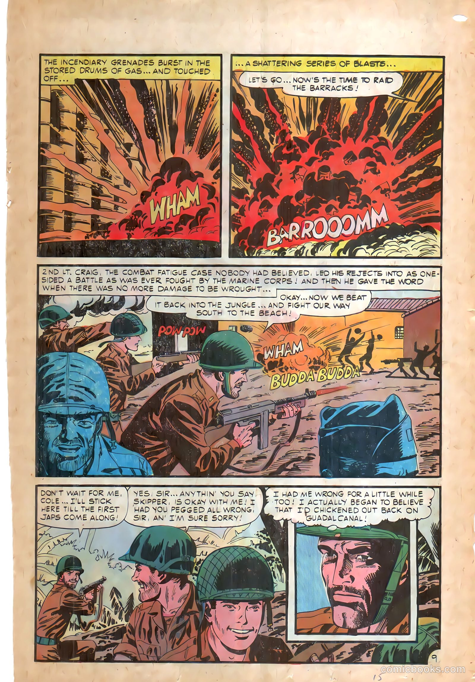 Marines Attack #5 (1965) — page 15 of 36