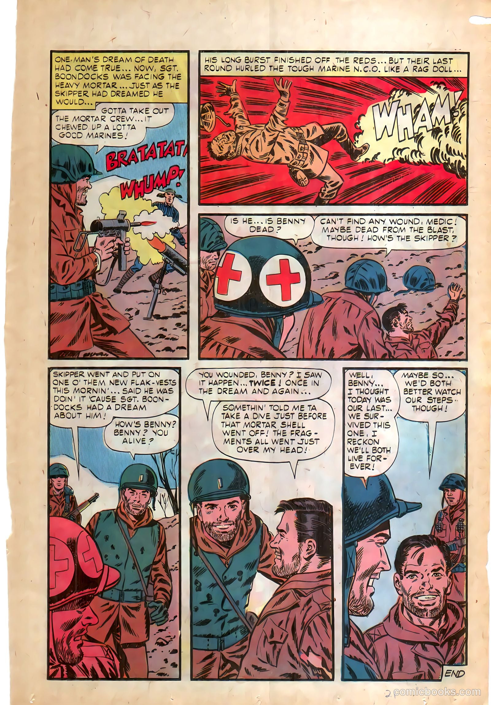 Marines Attack #5 (1965) — page 21 of 36