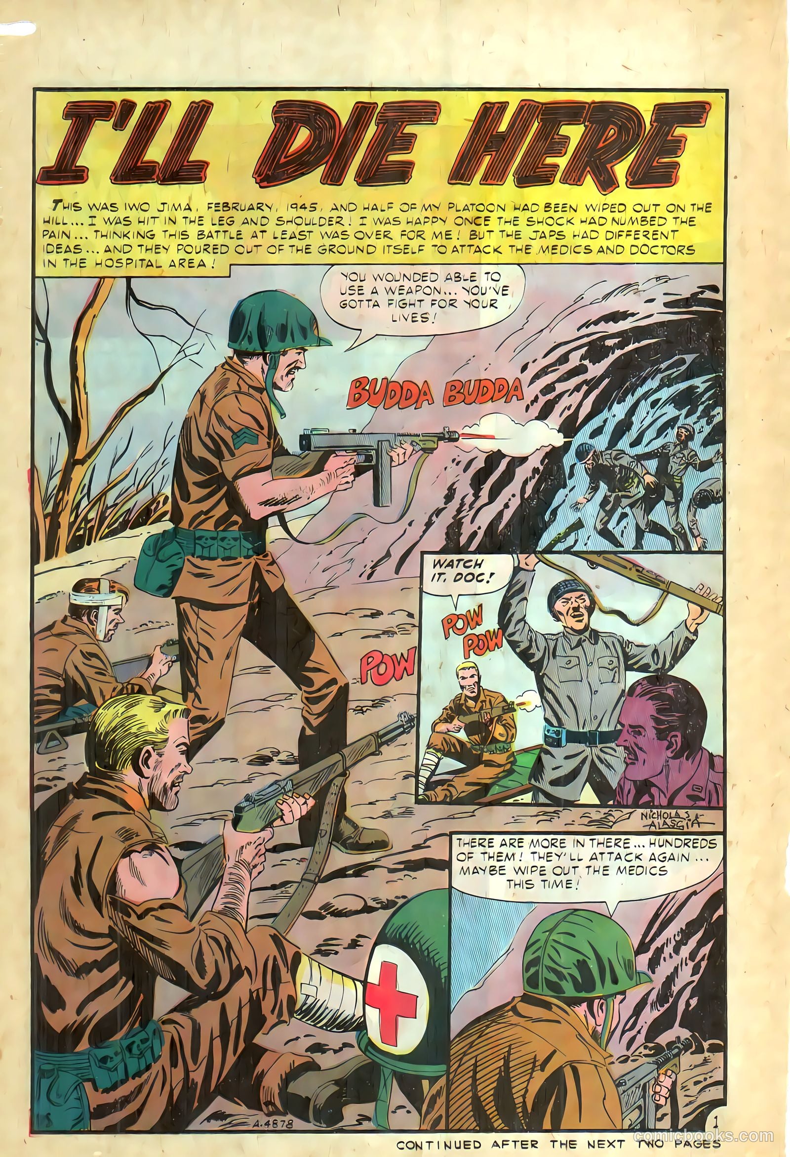 Marines Attack #5 (1965) — page 22 of 36