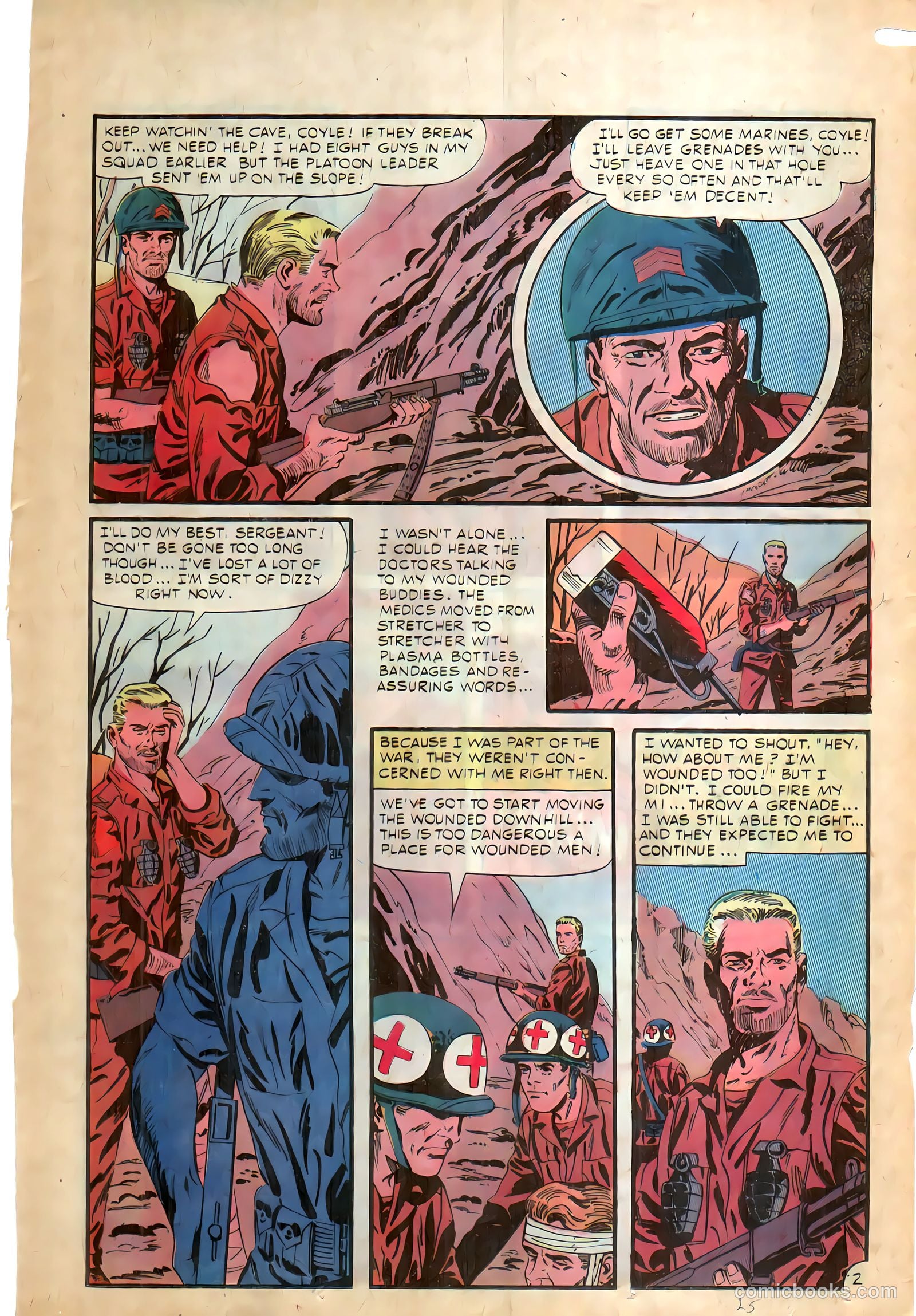 Marines Attack #5 (1965) — page 25 of 36