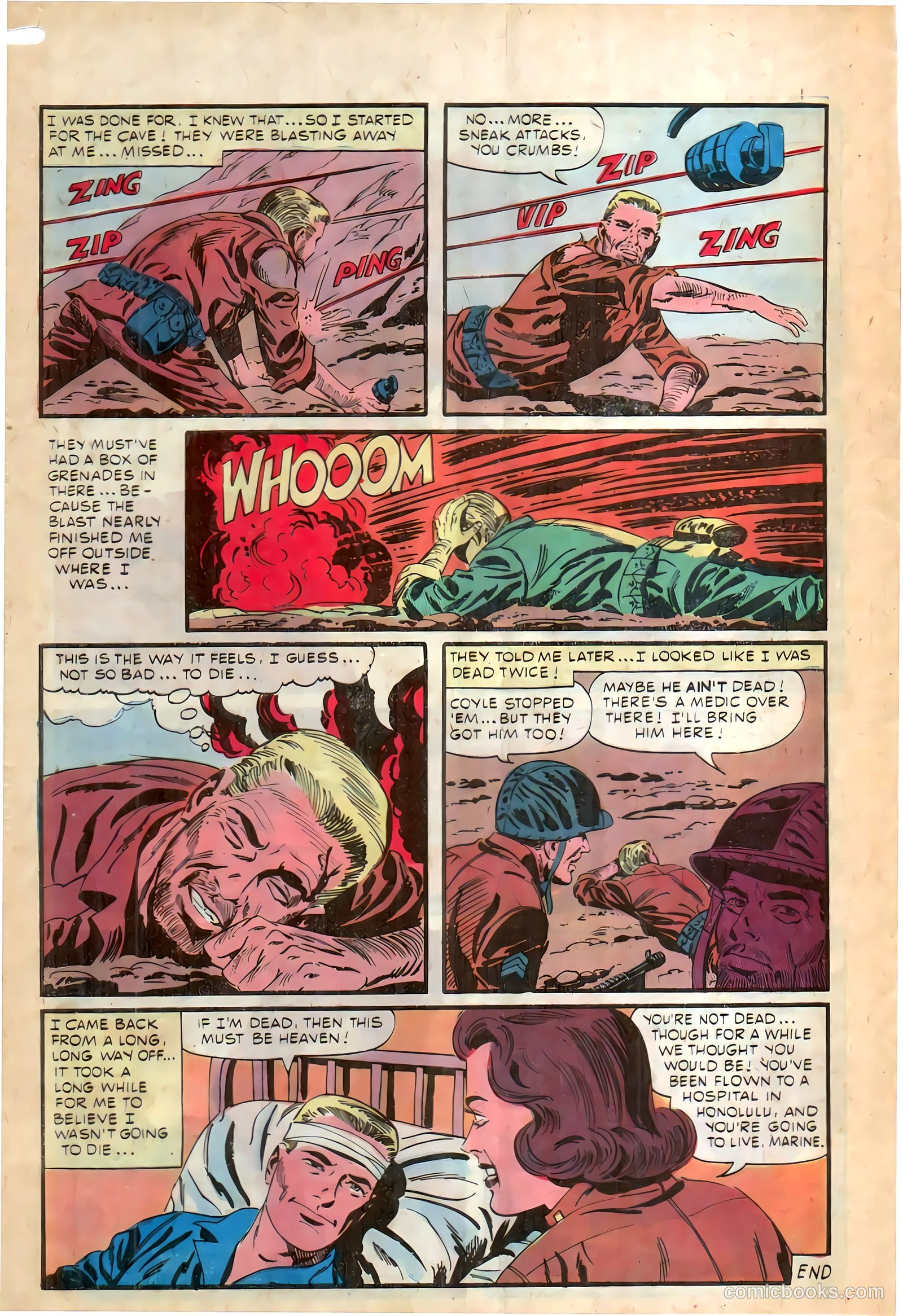 Marines Attack #5 (1965) — page 28 of 36