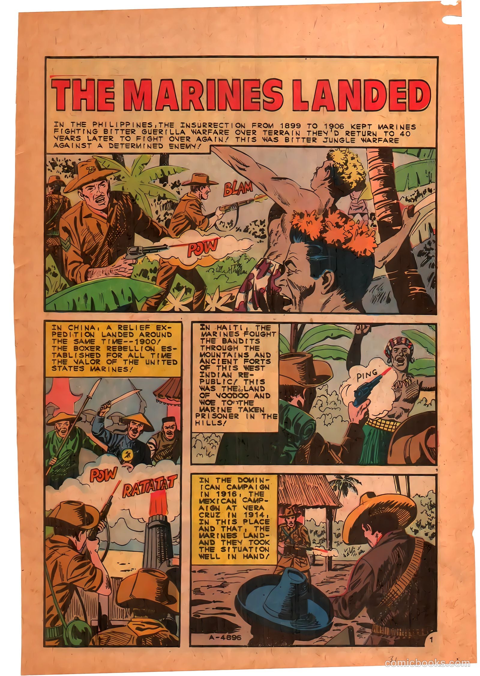 Marines Attack #5 (1965) — page 31 of 36