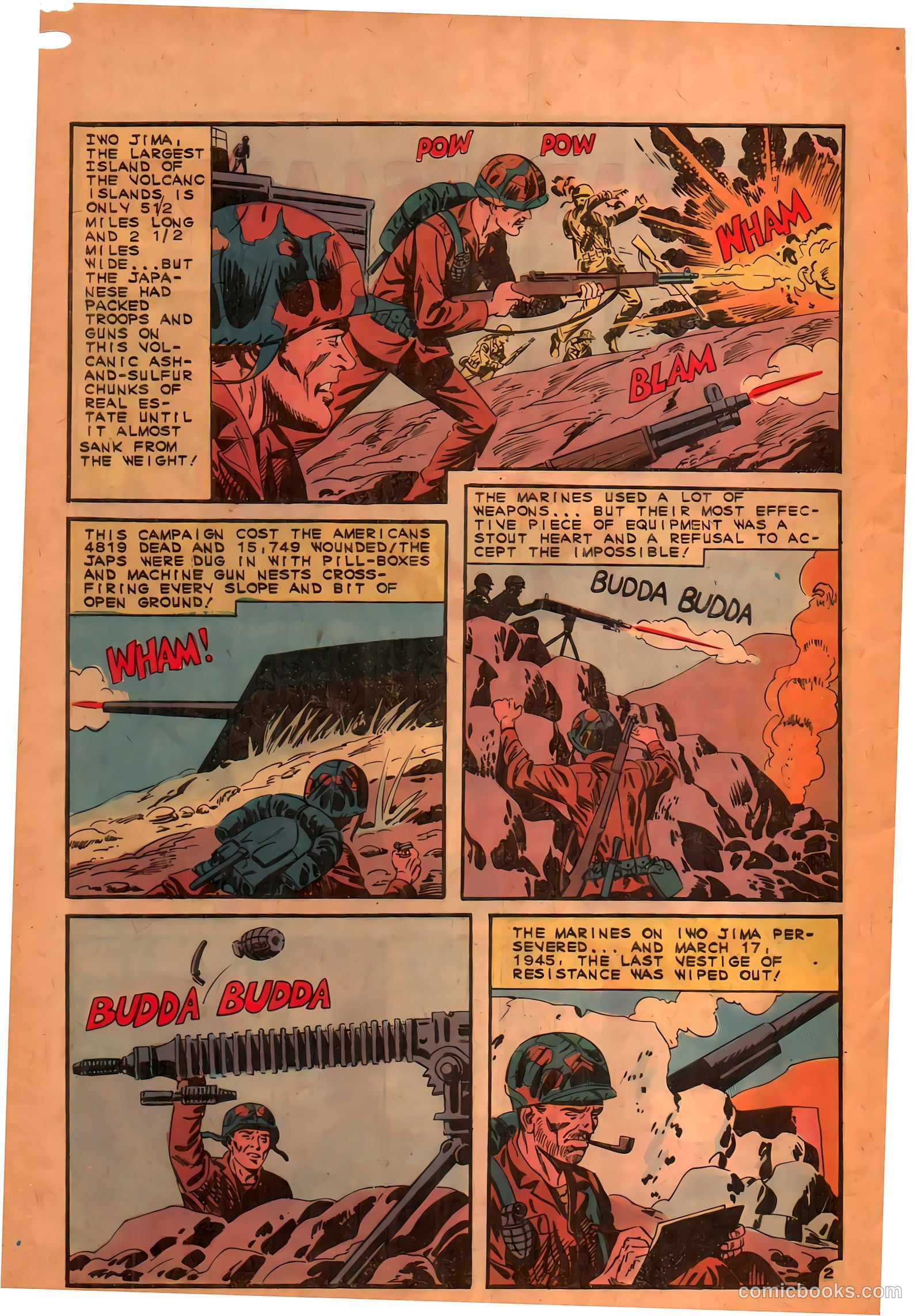 Marines Attack #5 (1965) — page 32 of 36