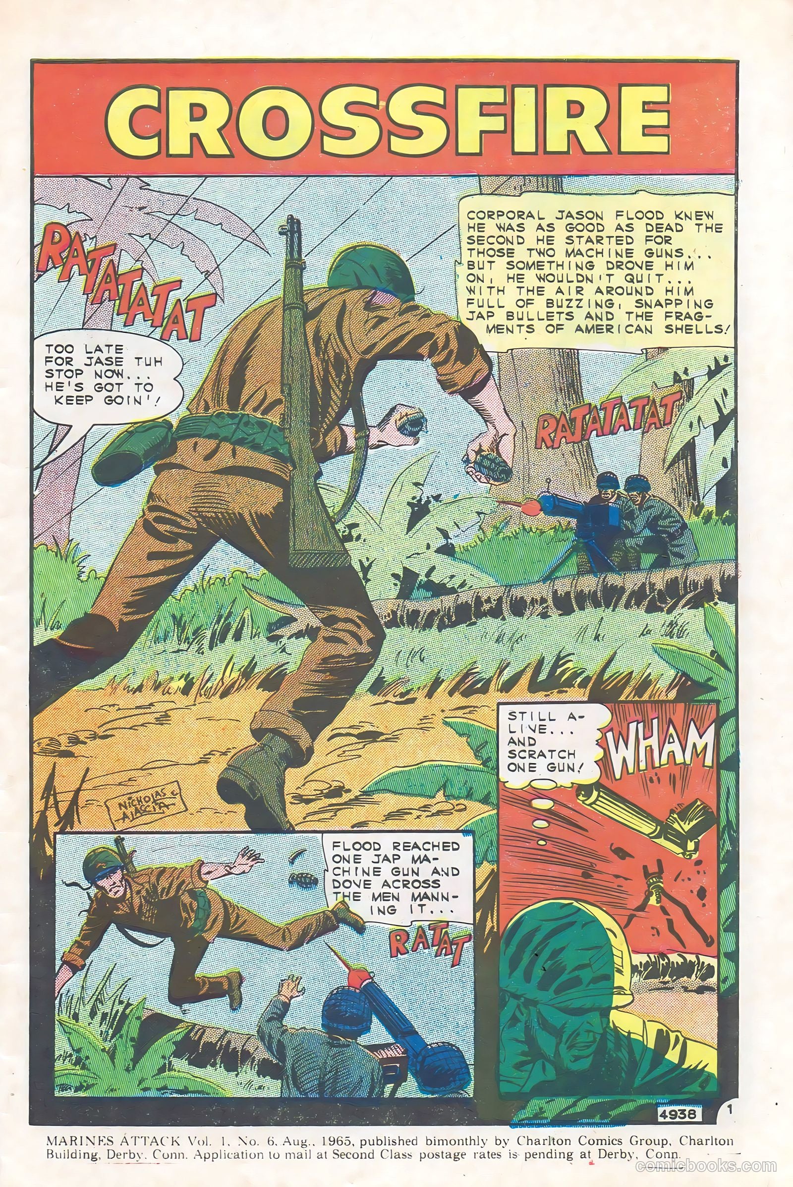 Marines Attack #6 (1965) — page 3 of 36