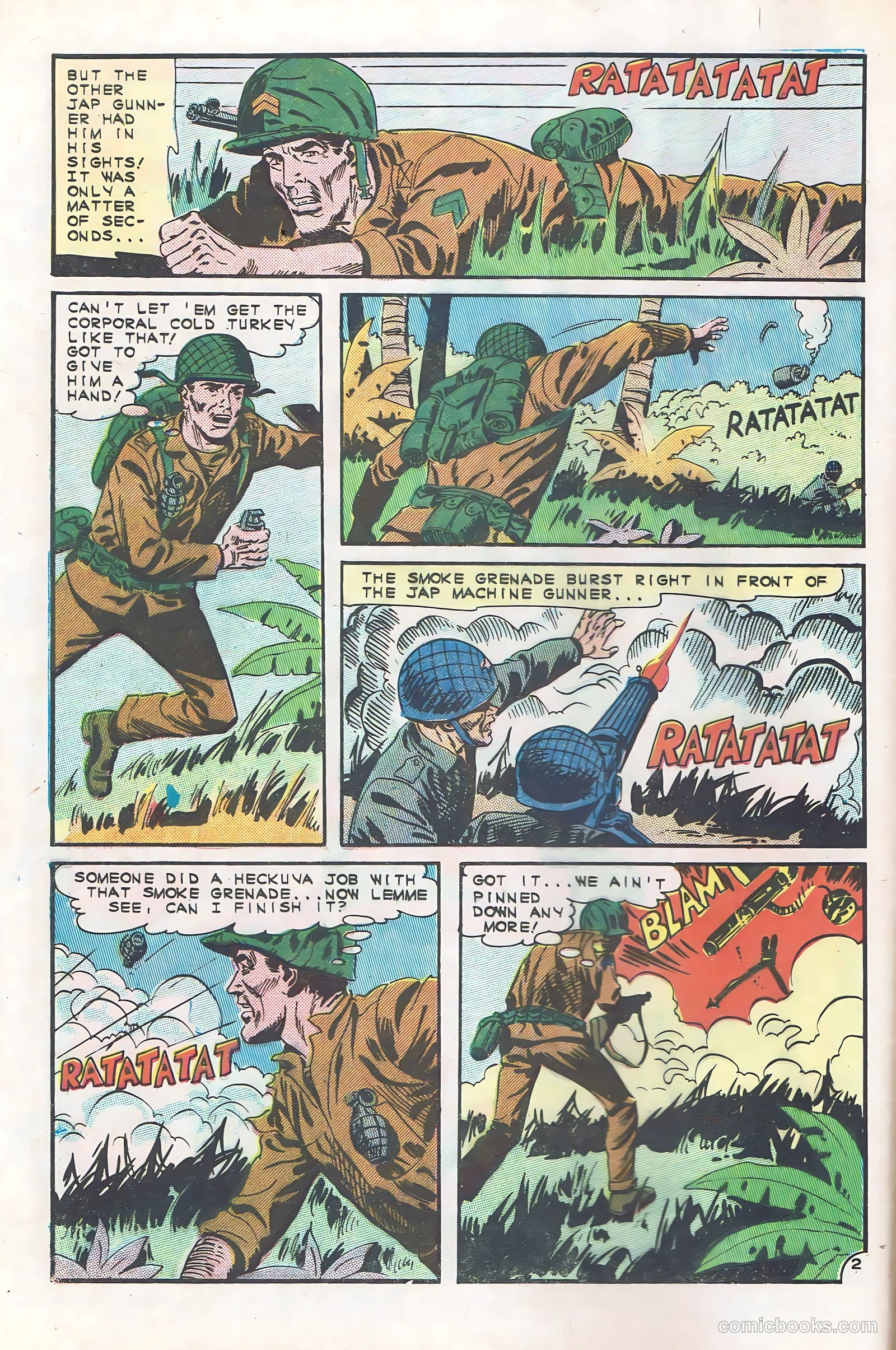 Marines Attack #6 (1965) — page 4 of 36