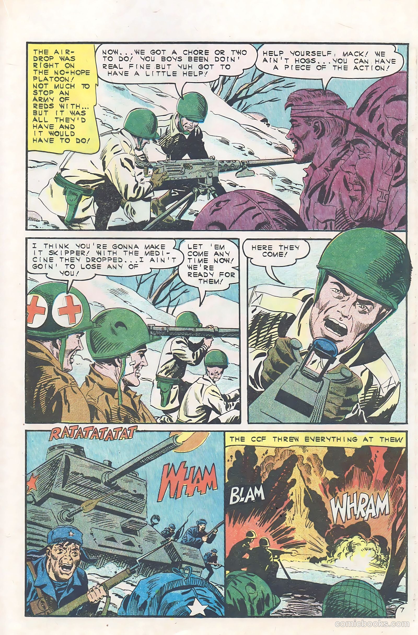 Marines Attack #6 (1965) — page 21 of 36
