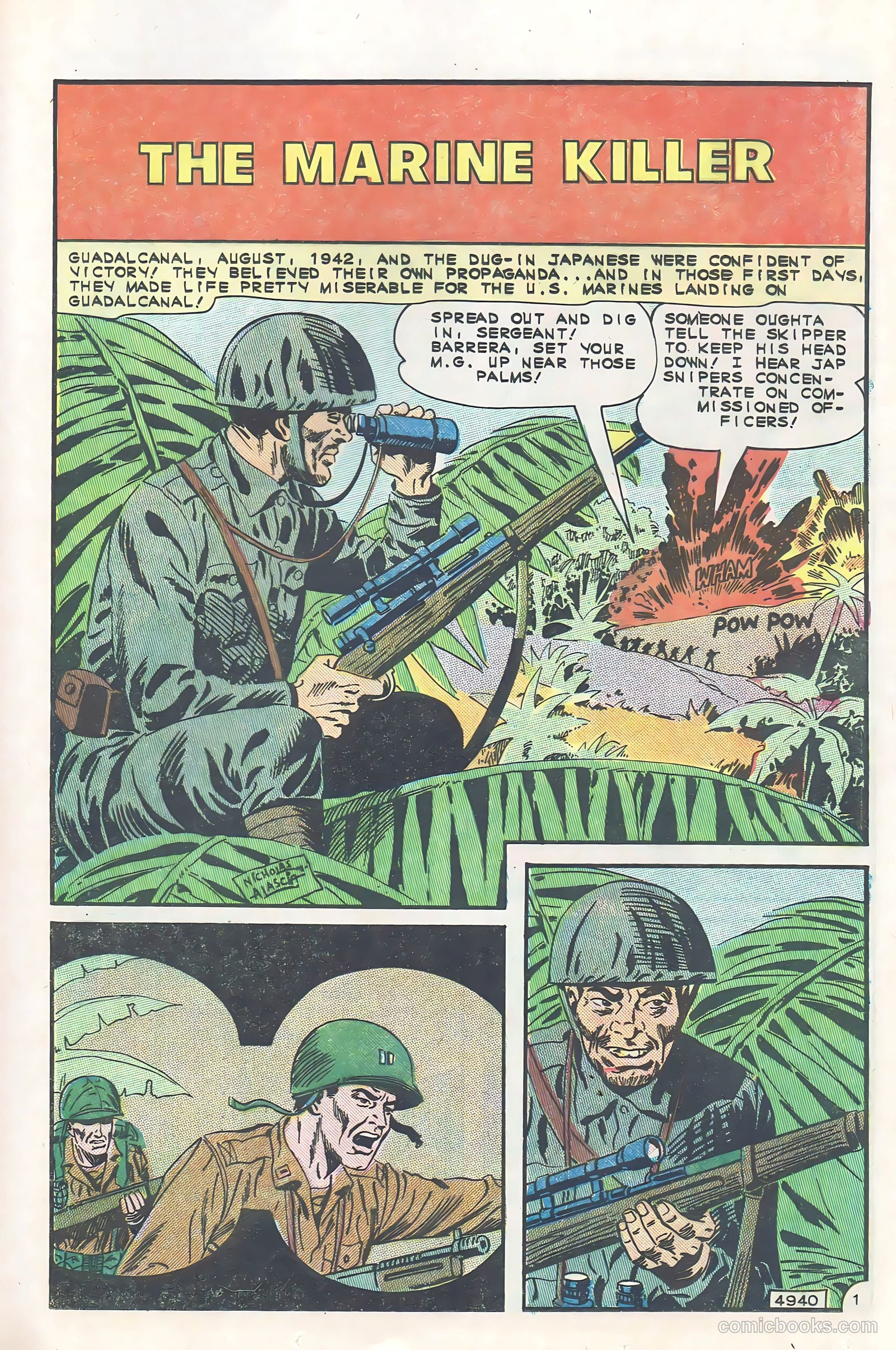 Marines Attack #6 (1965) — page 25 of 36