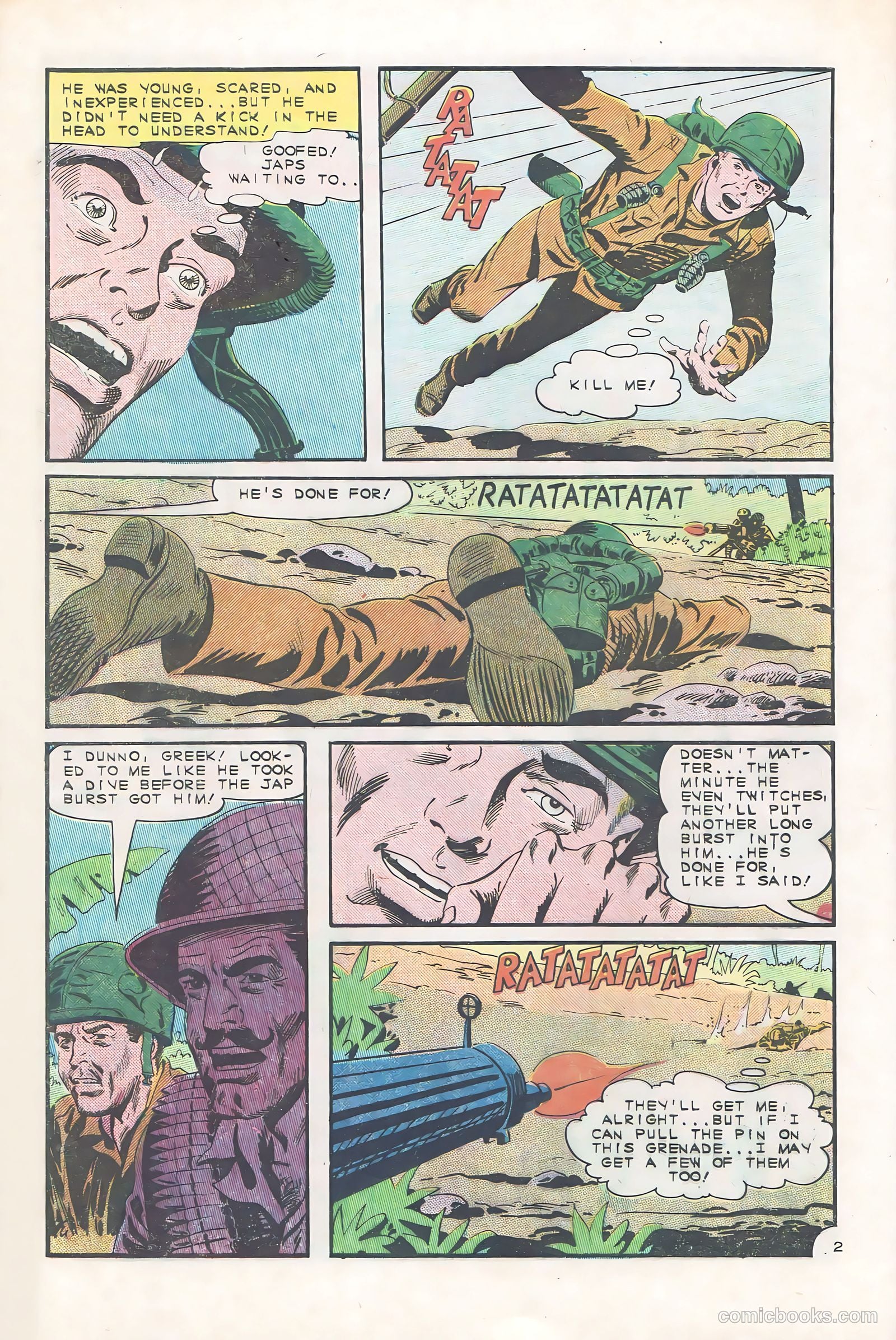 Marines Attack #6 (1965) — page 32 of 36