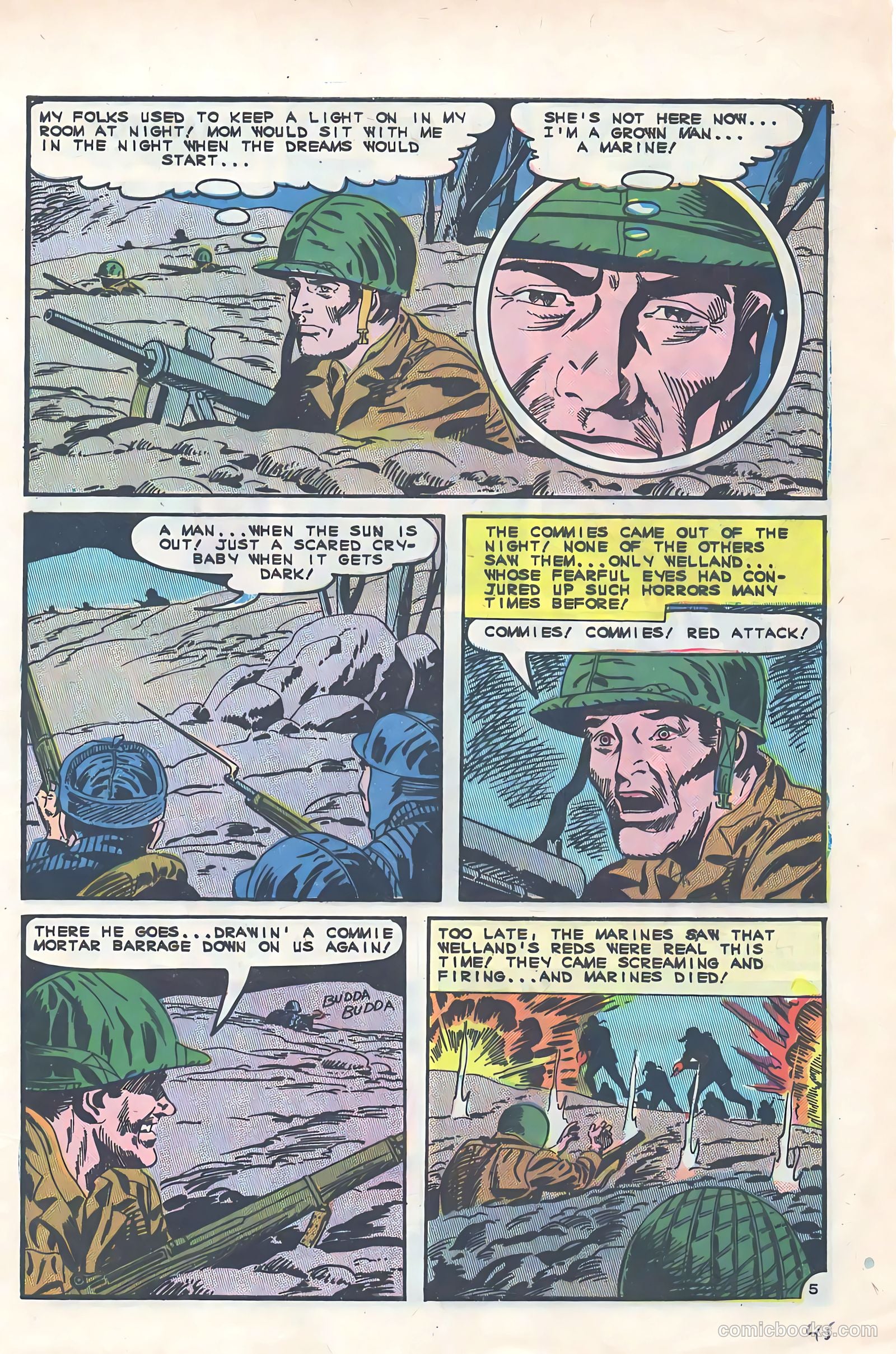 Marines Attack #7 (1965) — page 9 of 36