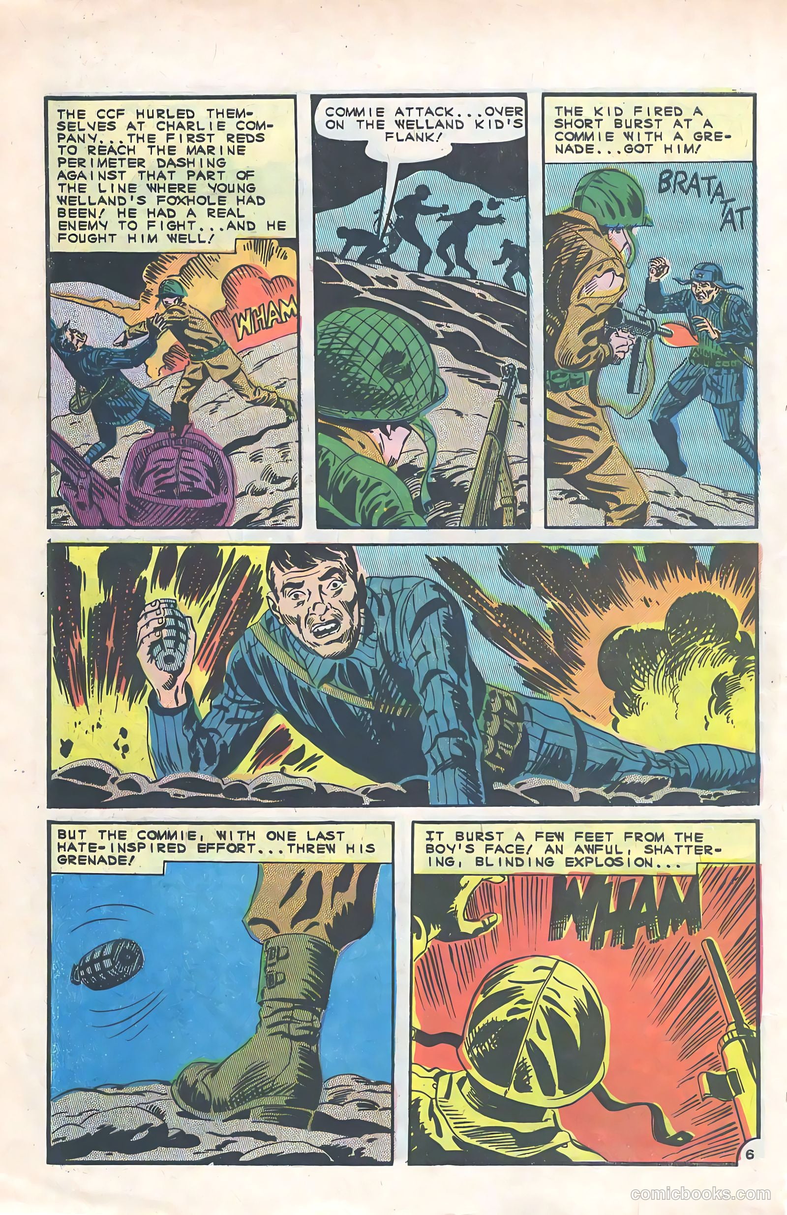 Marines Attack #7 (1965) — page 10 of 36