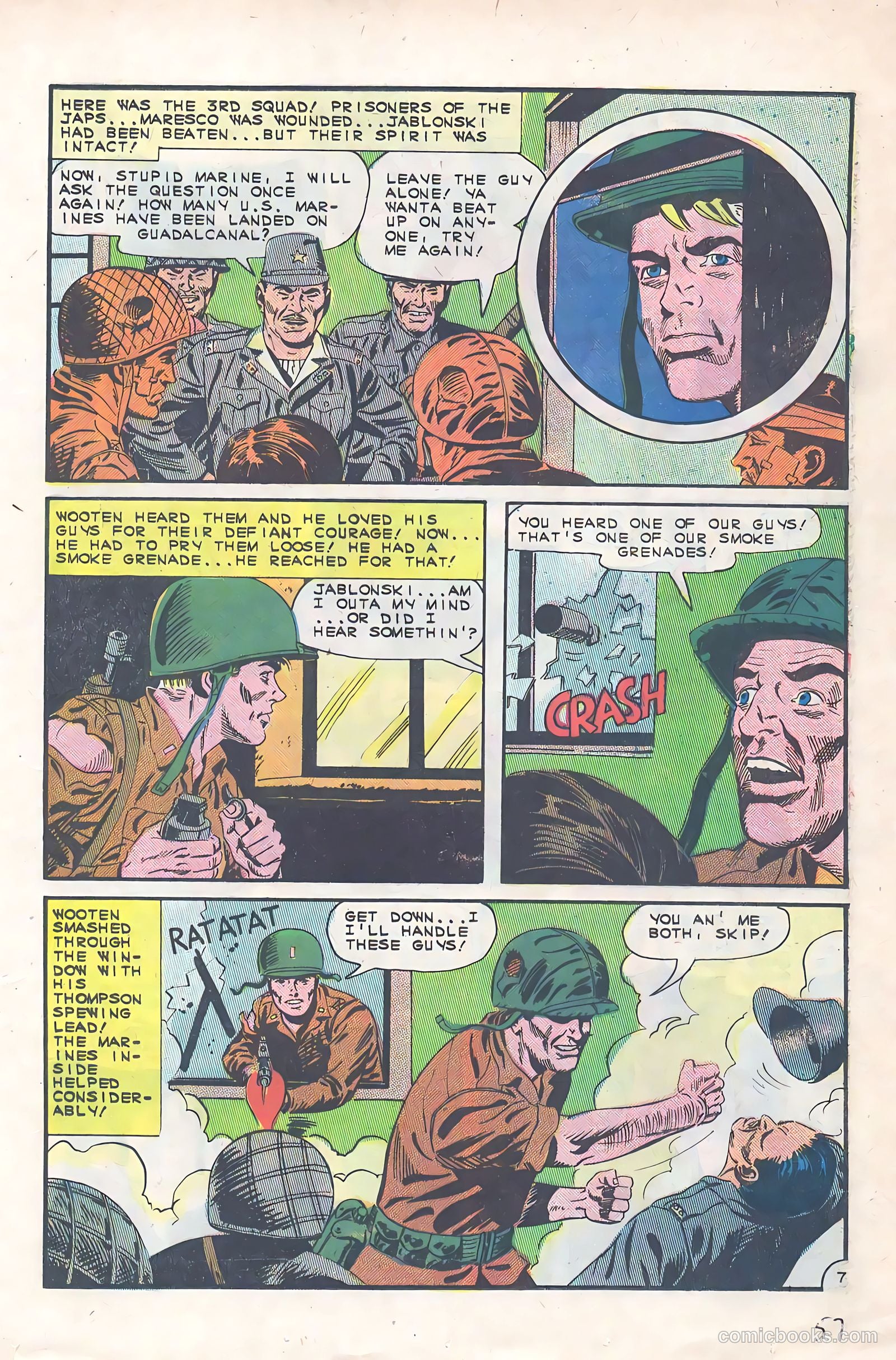 Marines Attack #7 (1965) — page 21 of 36