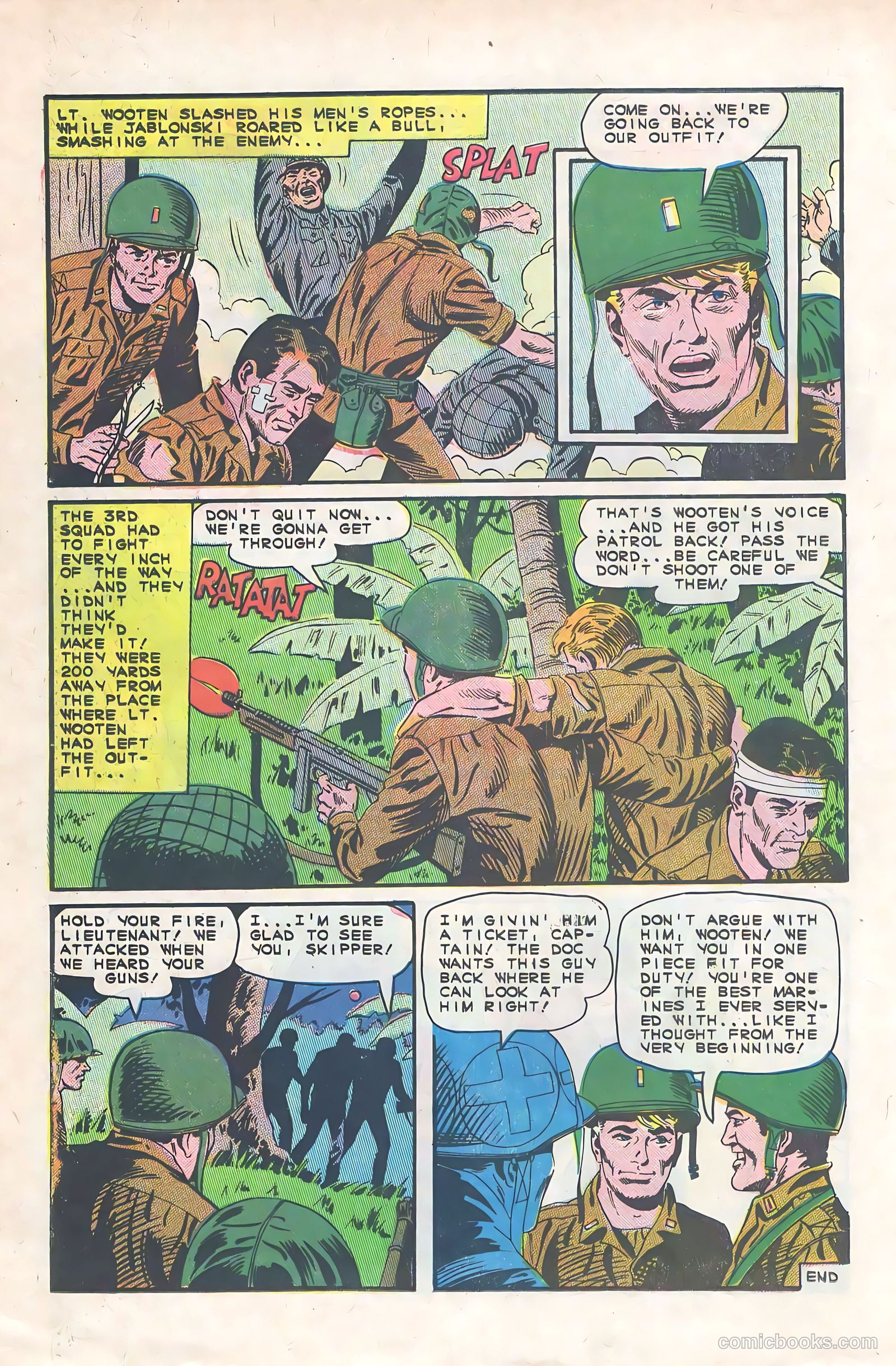 Marines Attack #7 (1965) — page 22 of 36