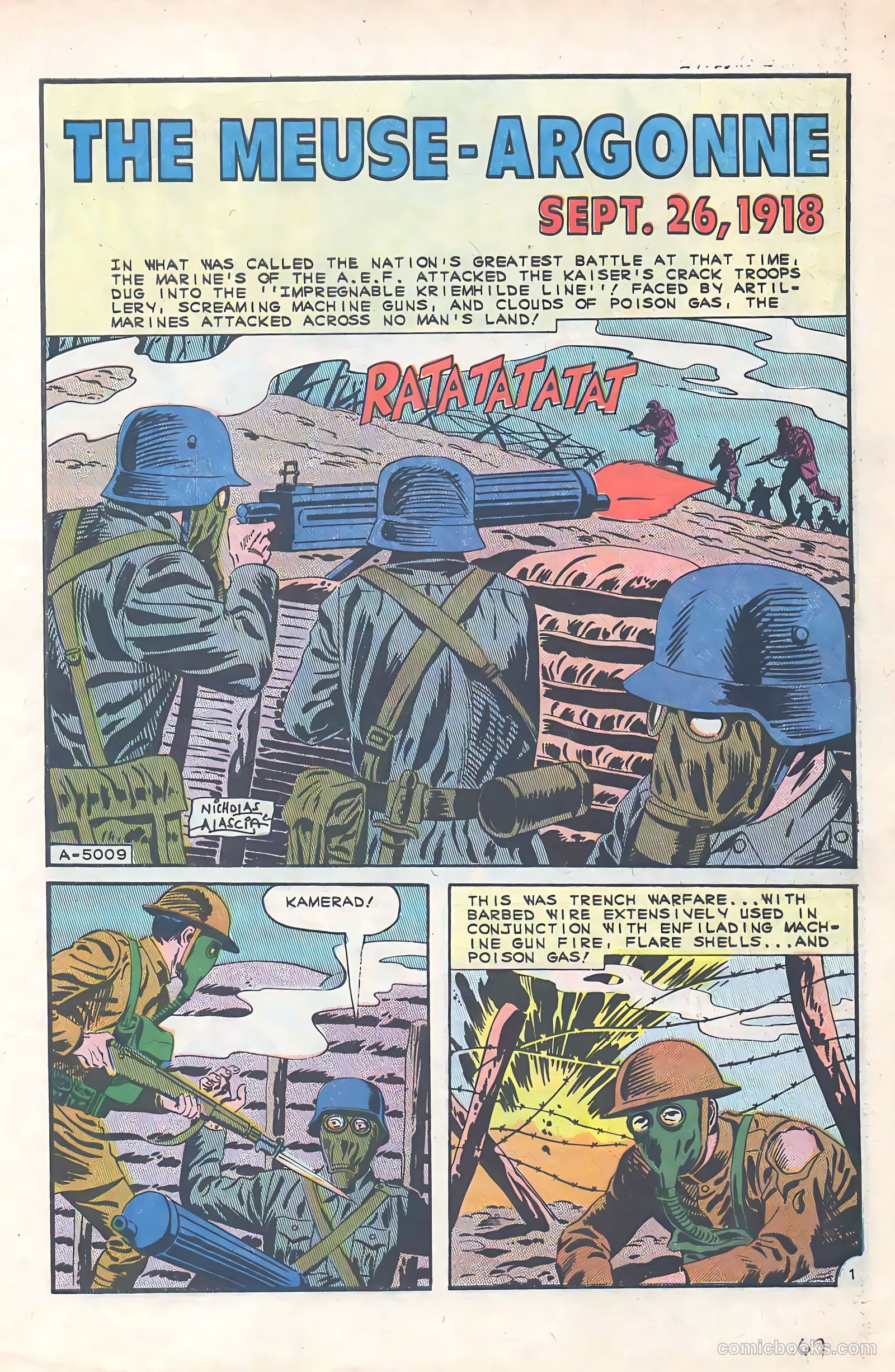 Marines Attack #7 (1965) — page 31 of 36