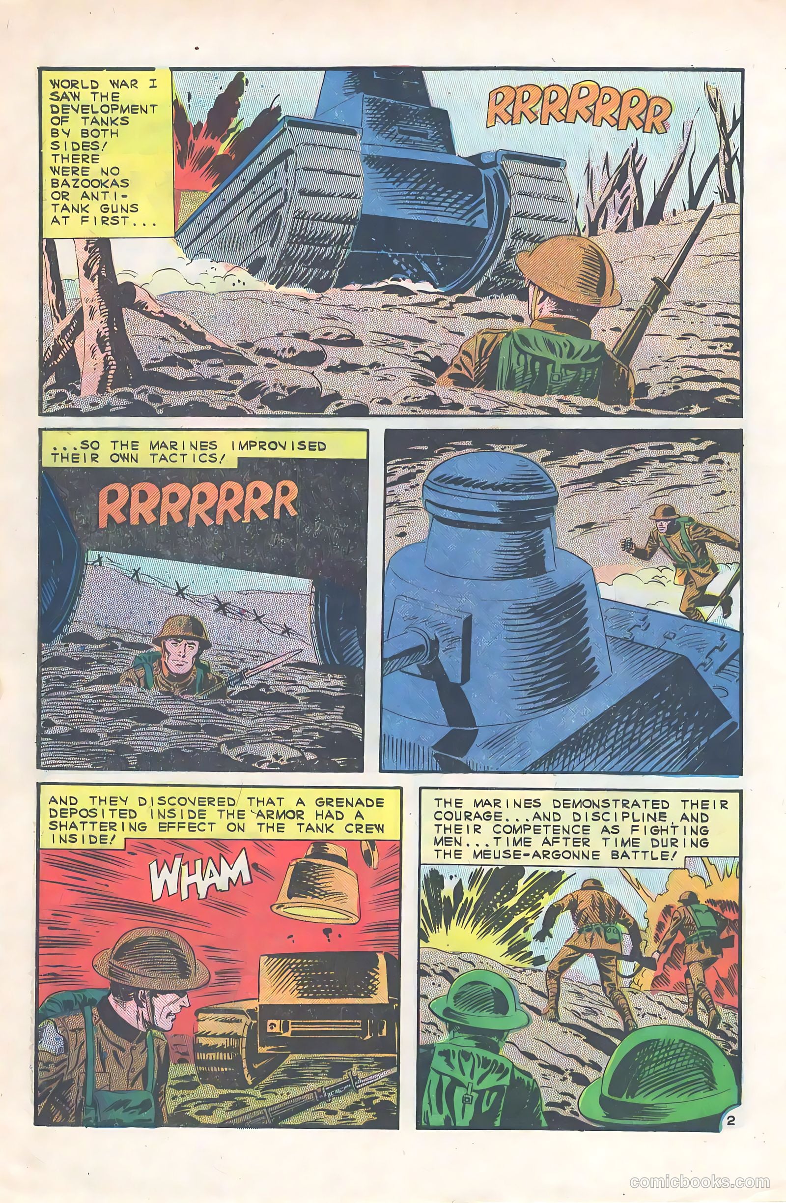 Marines Attack #7 (1965) — page 32 of 36