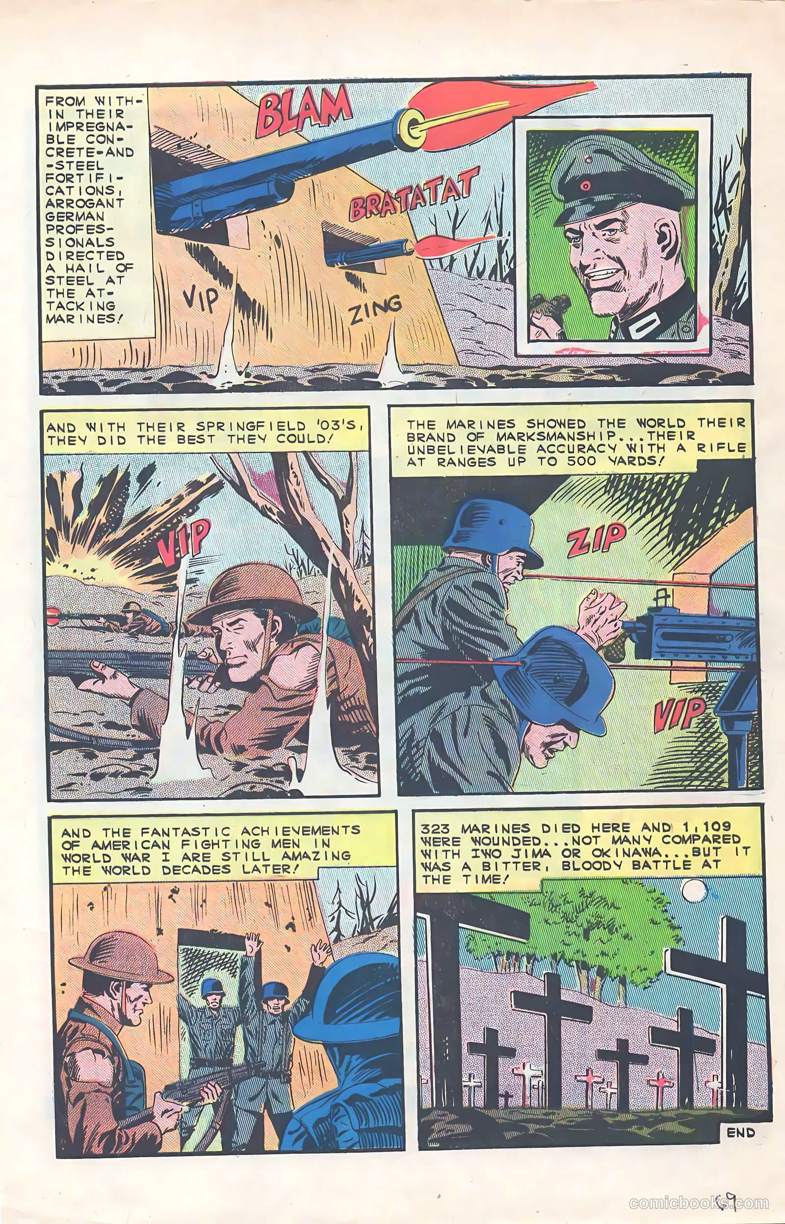 Marines Attack #7 (1965) — page 33 of 36
