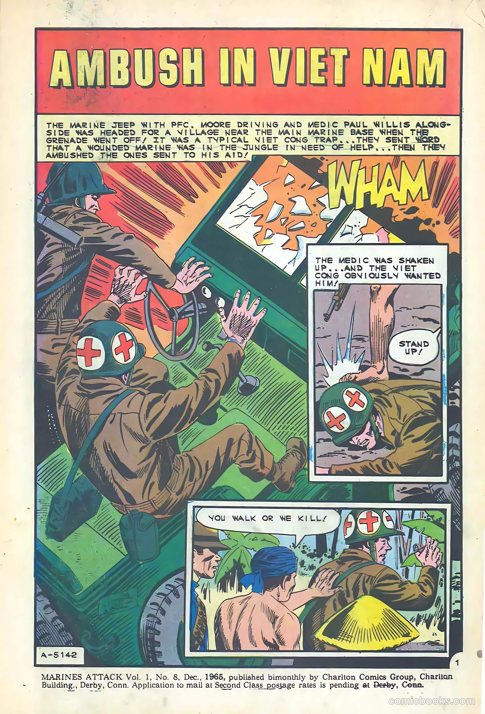 Marines Attack #8 (1965) — page 3 of 36