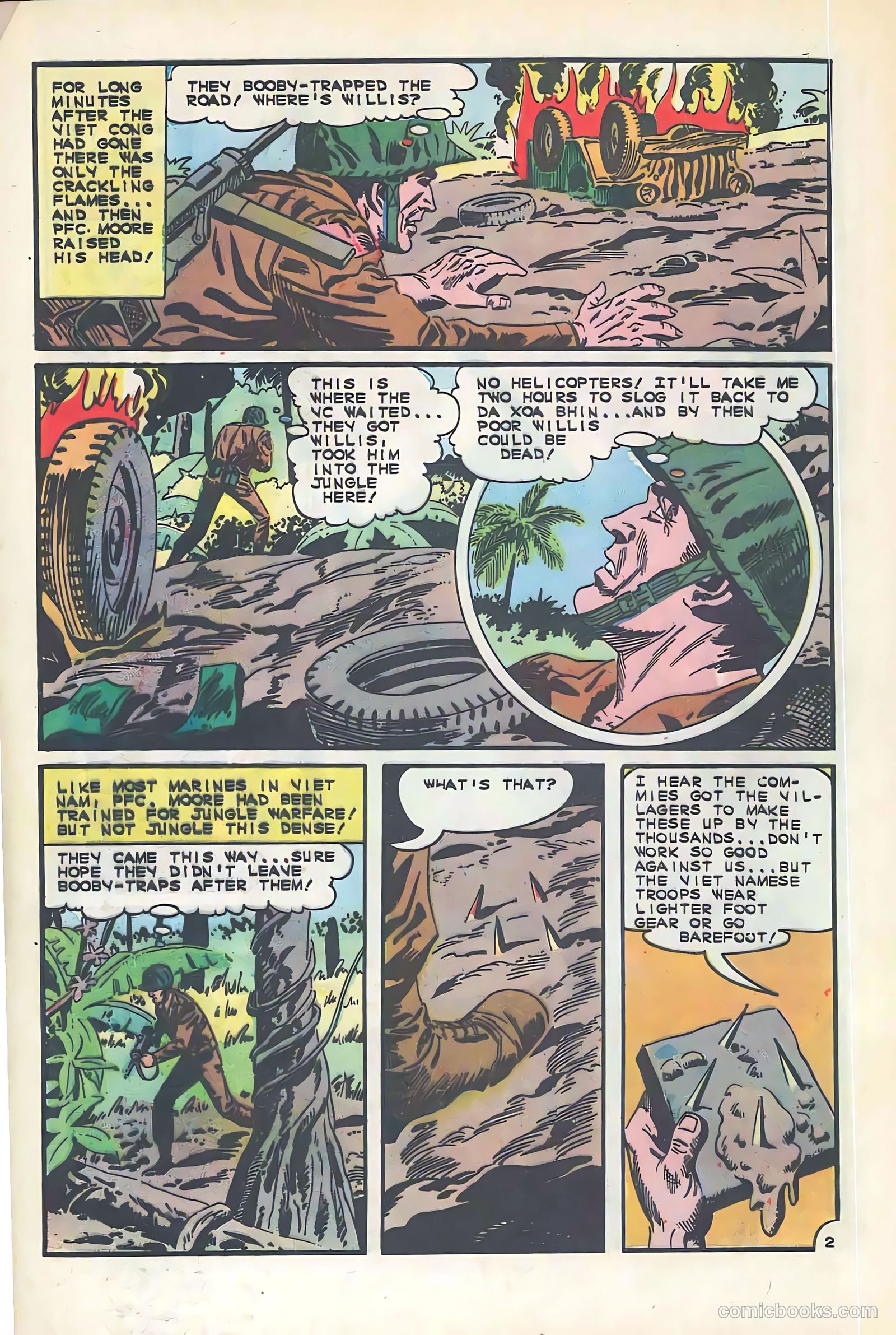 Marines Attack #8 (1965) — page 4 of 36