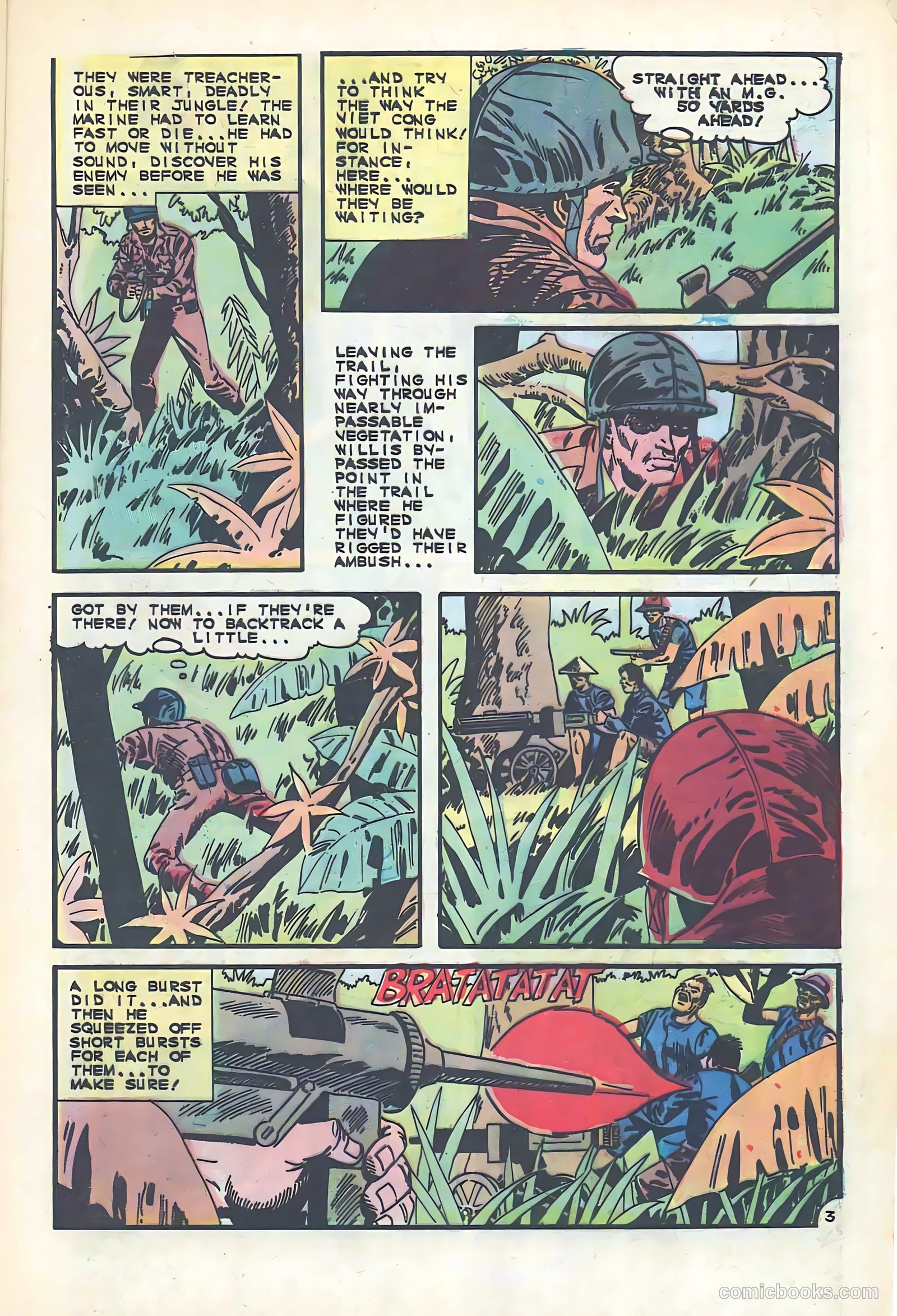 Marines Attack #8 (1965) — page 5 of 36