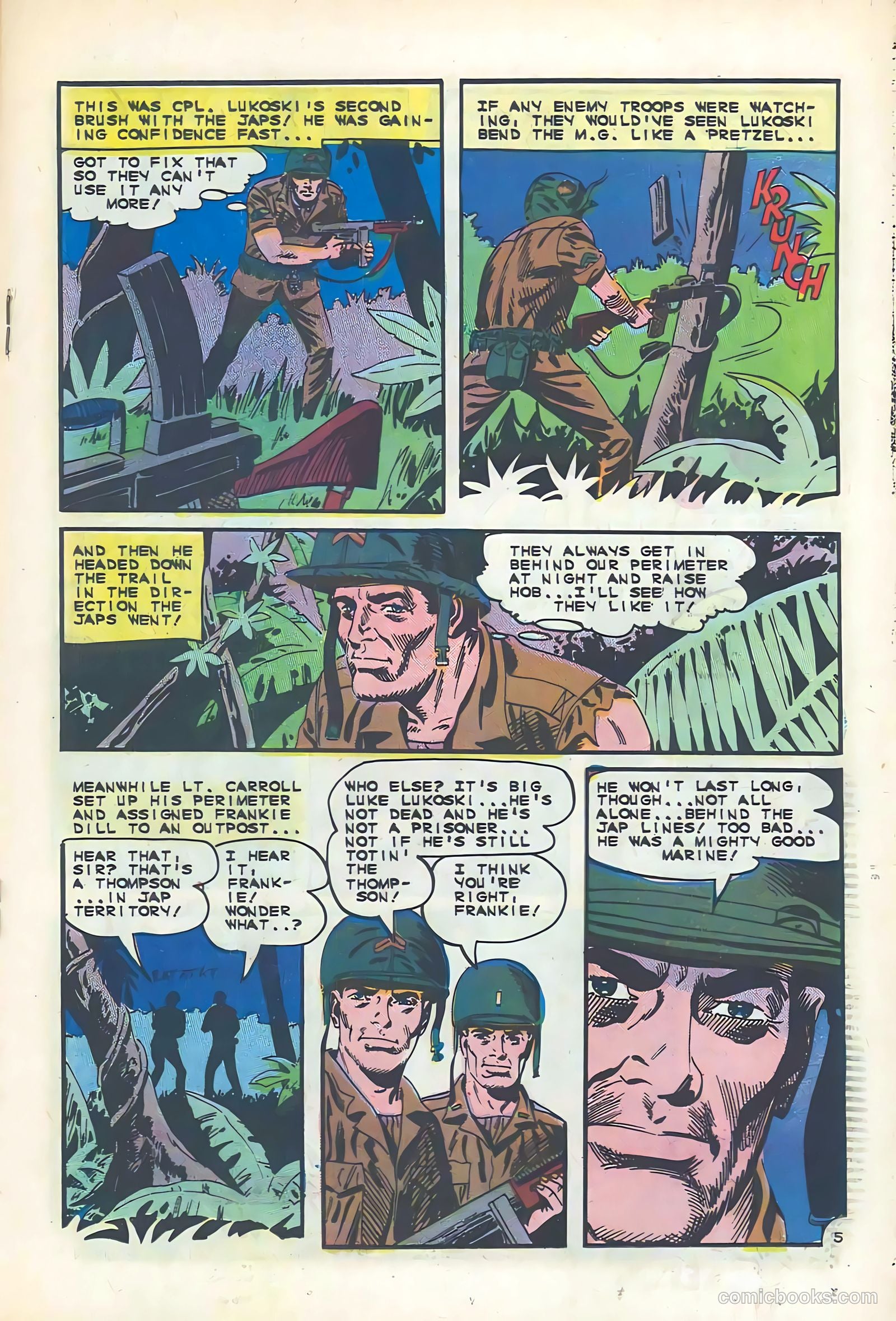 Marines Attack #8 (1965) — page 19 of 36