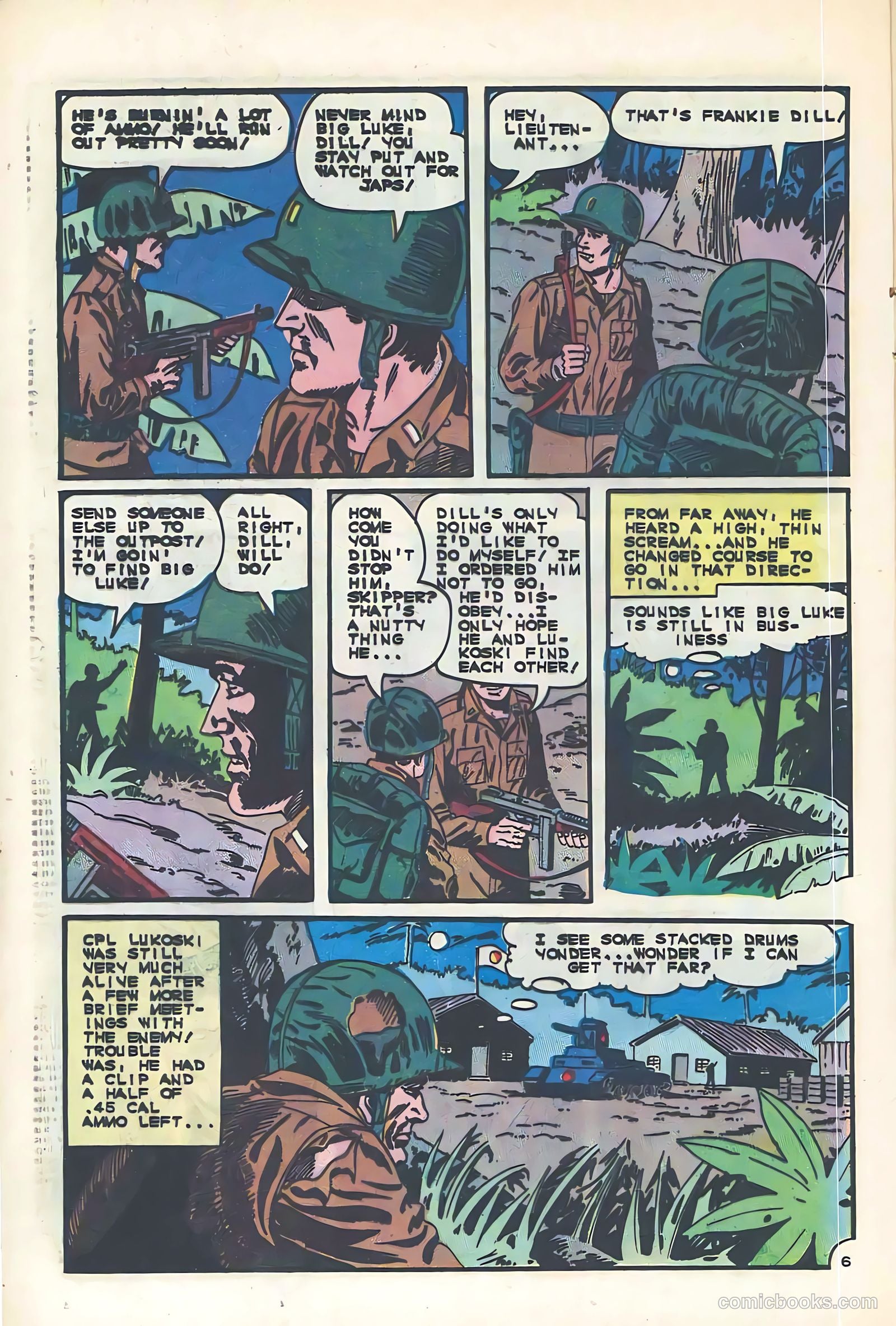 Marines Attack #8 (1965) — page 20 of 36