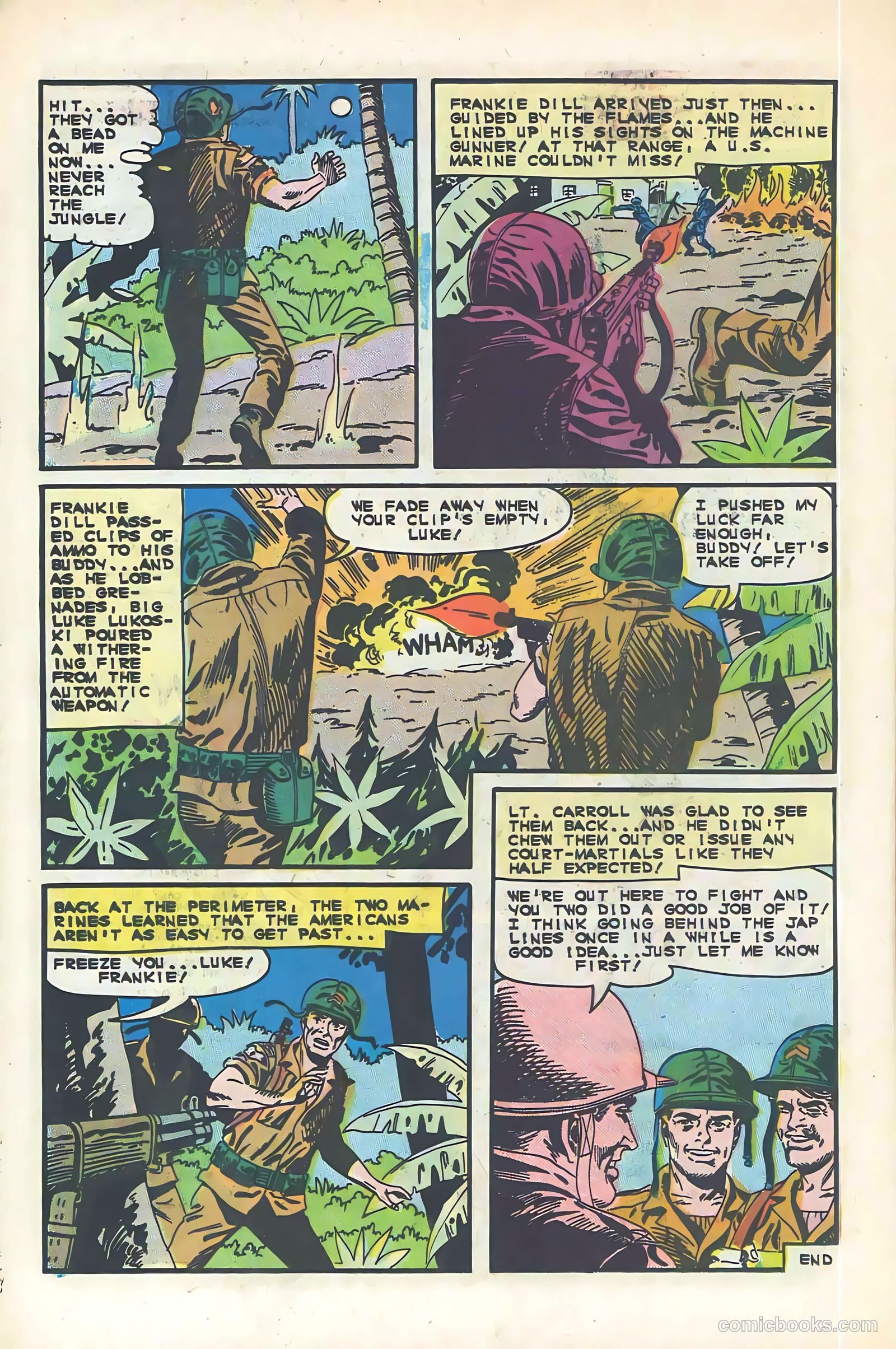 Marines Attack #8 (1965) — page 22 of 36