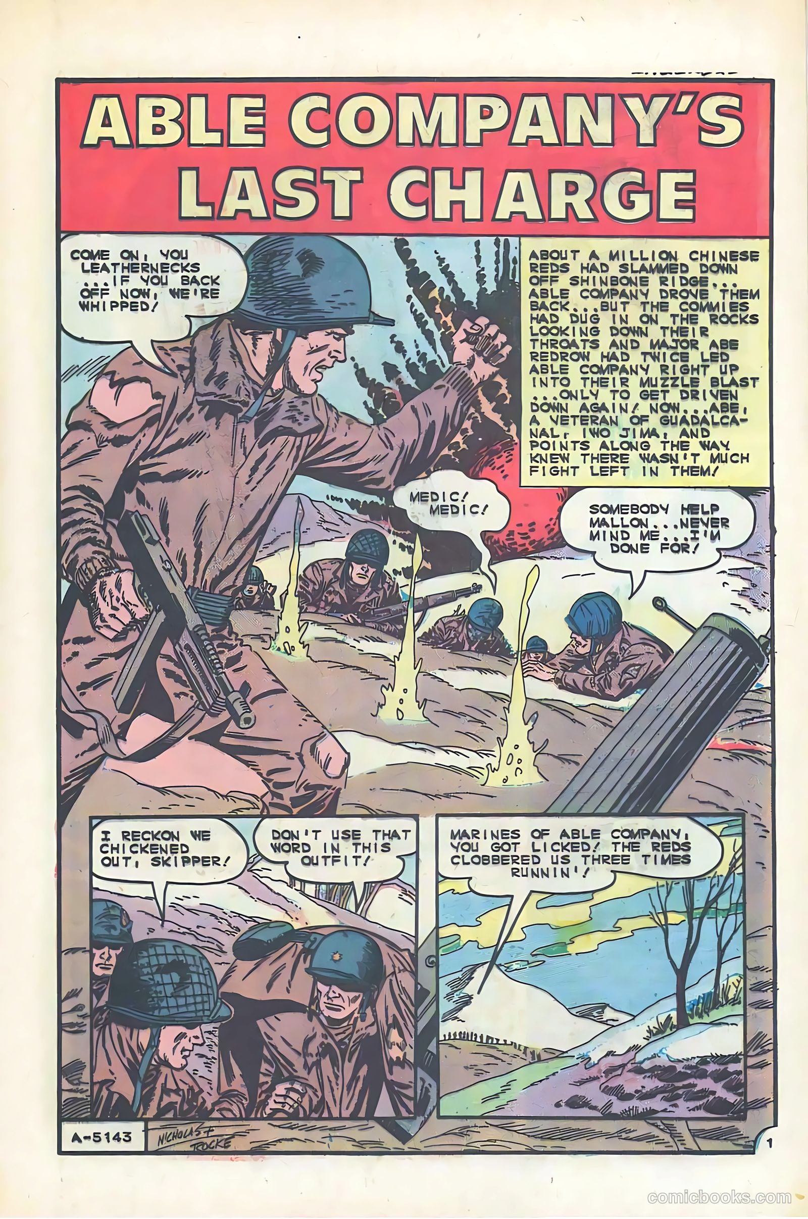 Marines Attack #8 (1965) — page 25 of 36