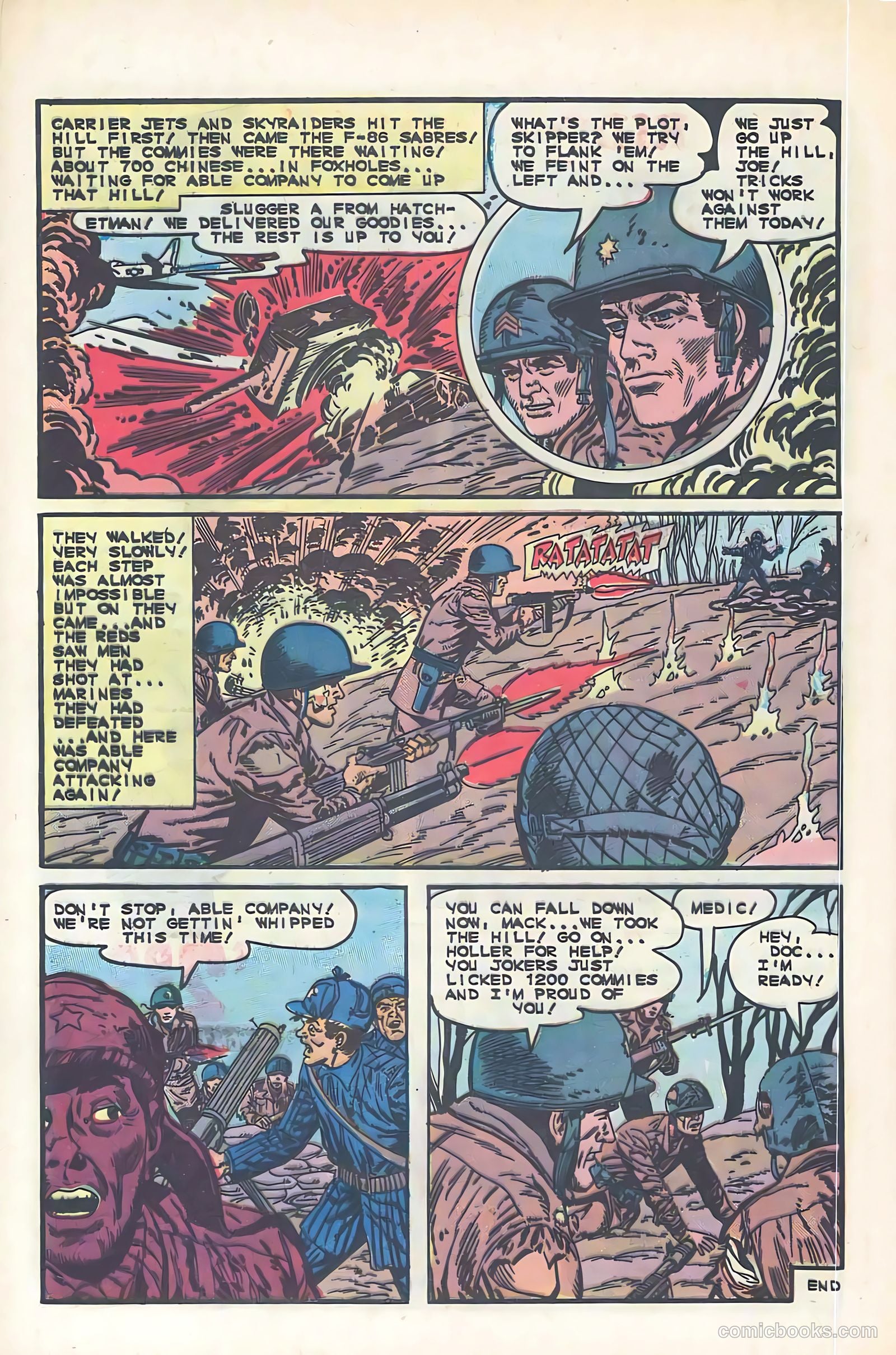 Marines Attack #8 (1965) — page 28 of 36