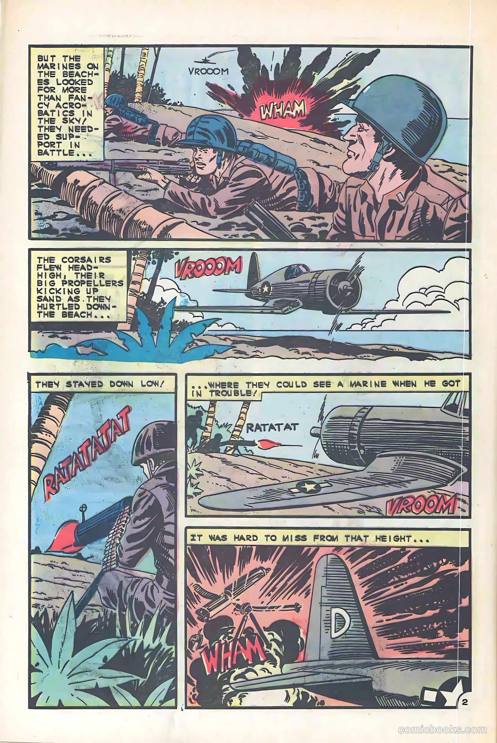 Marines Attack #8 (1965) — page 32 of 36