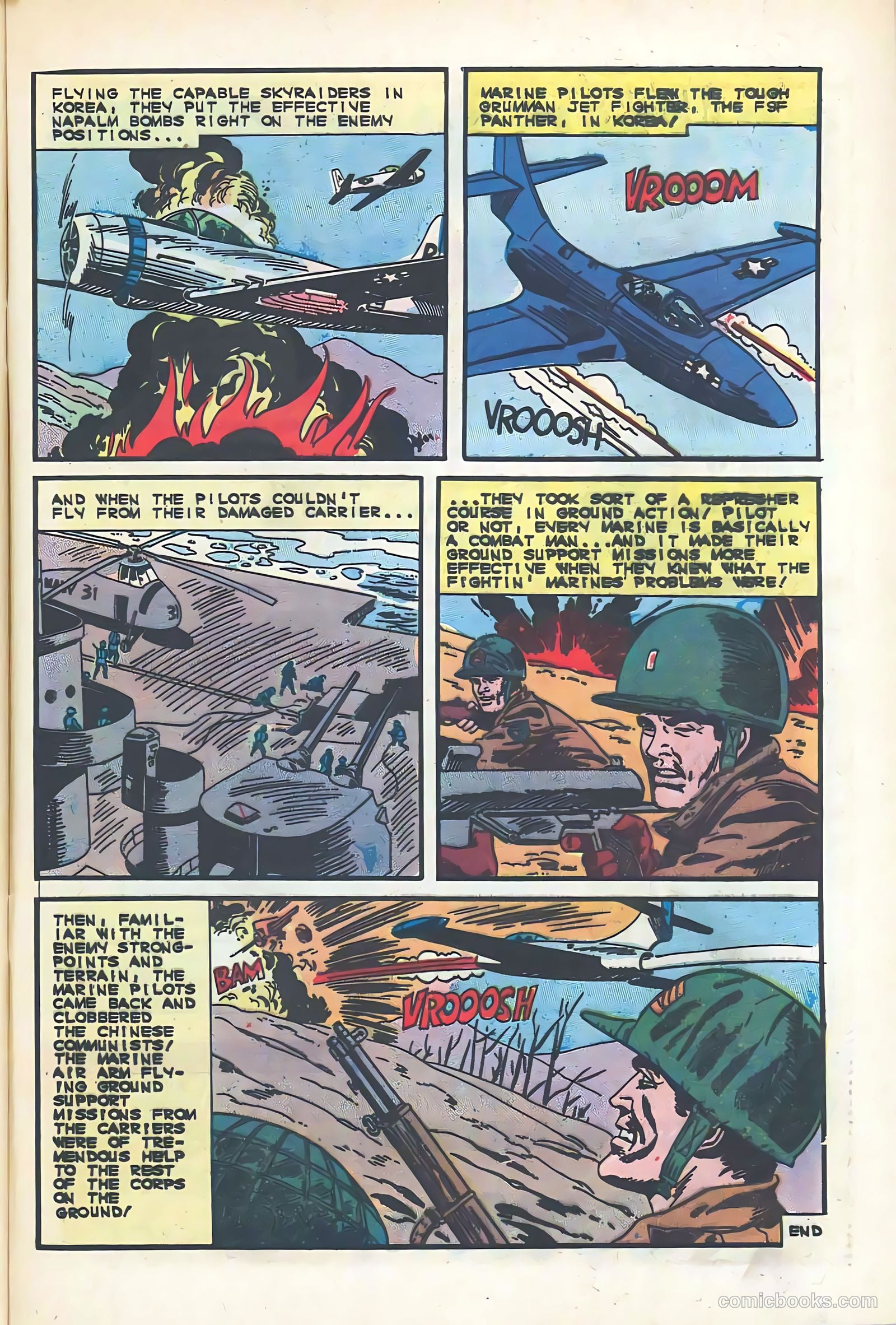Marines Attack #8 (1965) — page 33 of 36