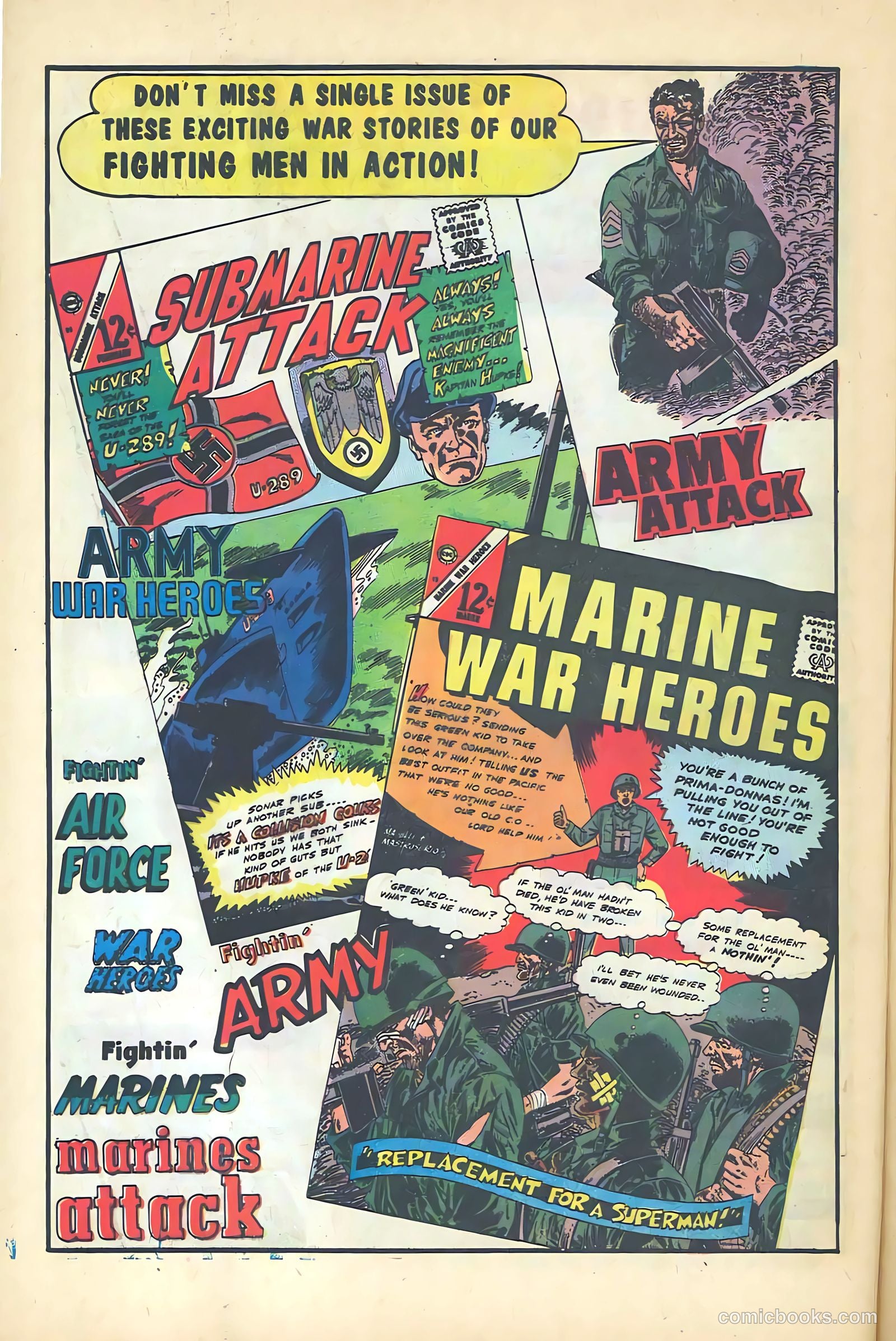 Marines Attack #9 (1966) — page 8 of 36