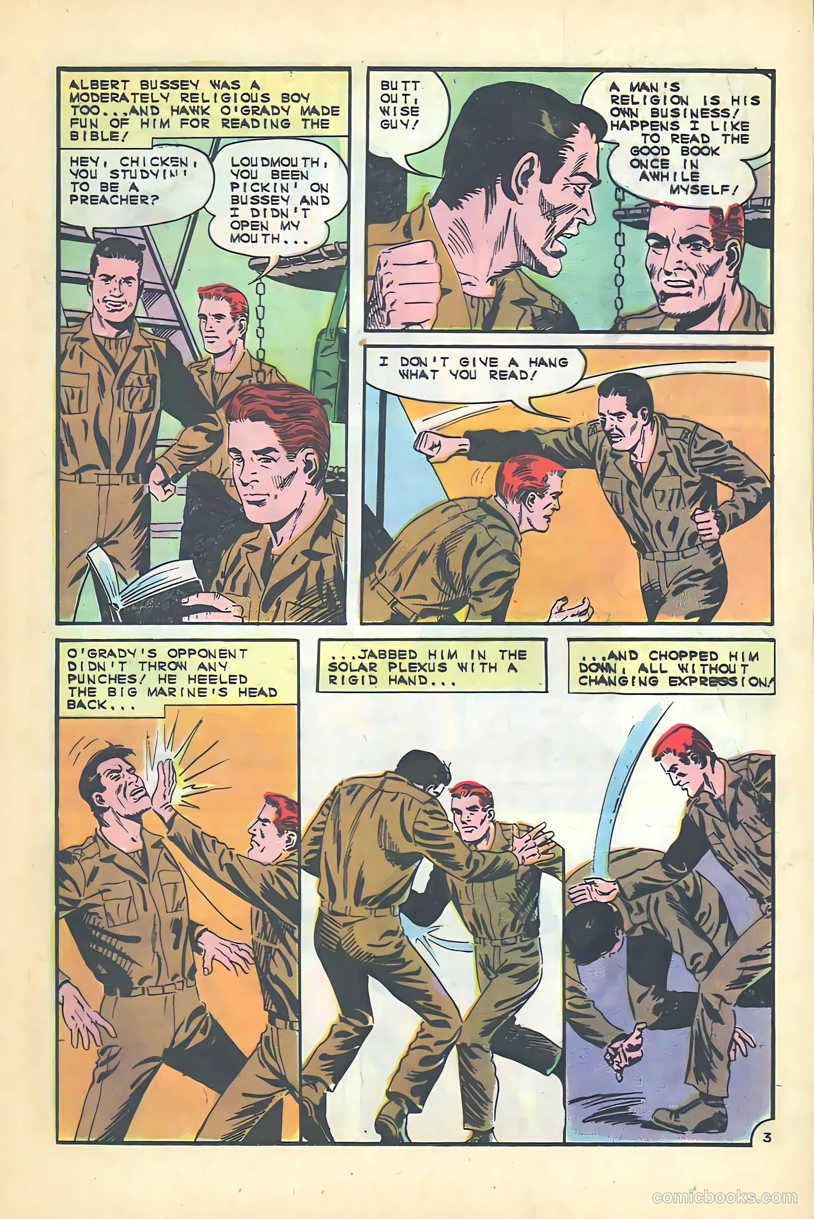 Marines Attack #9 (1966) — page 17 of 36