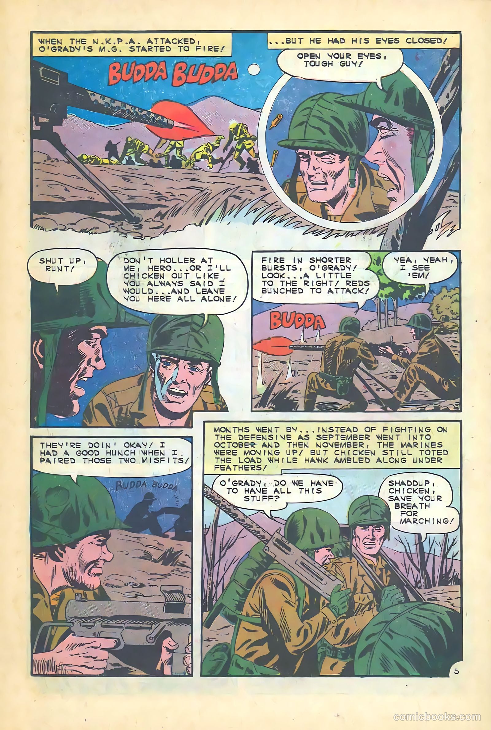 Marines Attack #9 (1966) — page 19 of 36